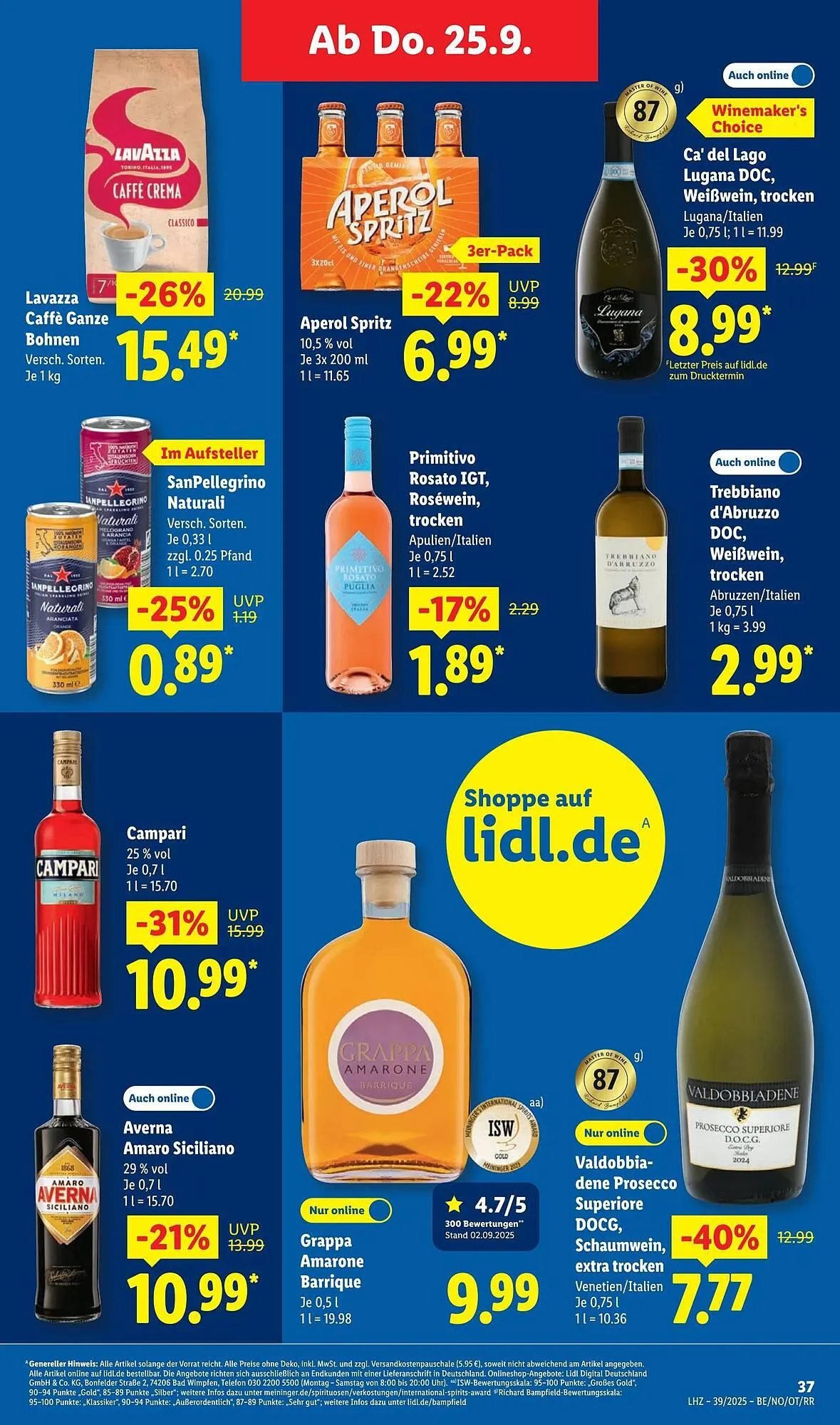 Lidl Prospekt von 22. September bis 28. September 2025 - Prospekt seite 49