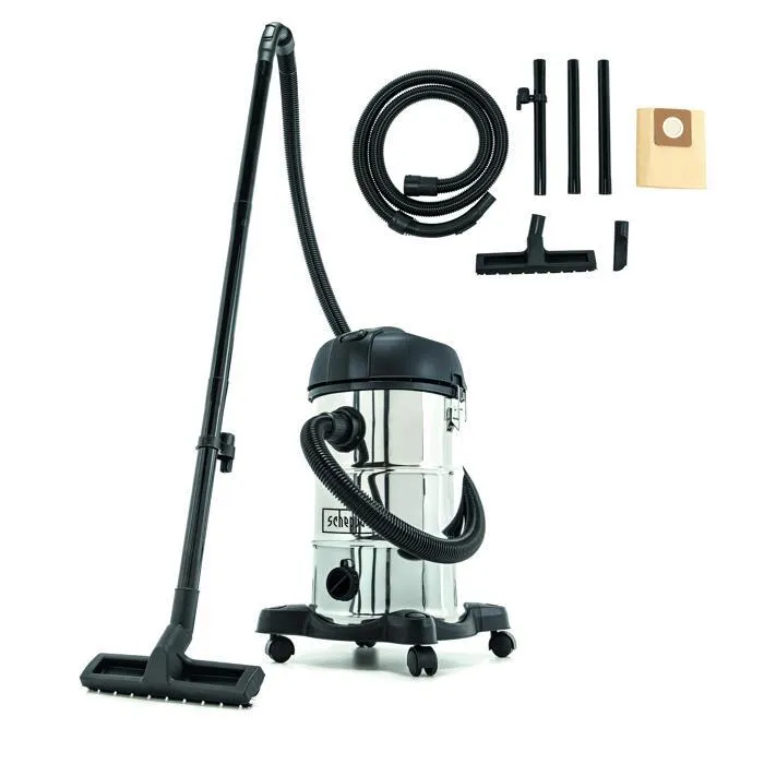 Nass- und Trockensauger 'WDT30' schwarz/silber 30 l 1200 W inkl. Zubehör