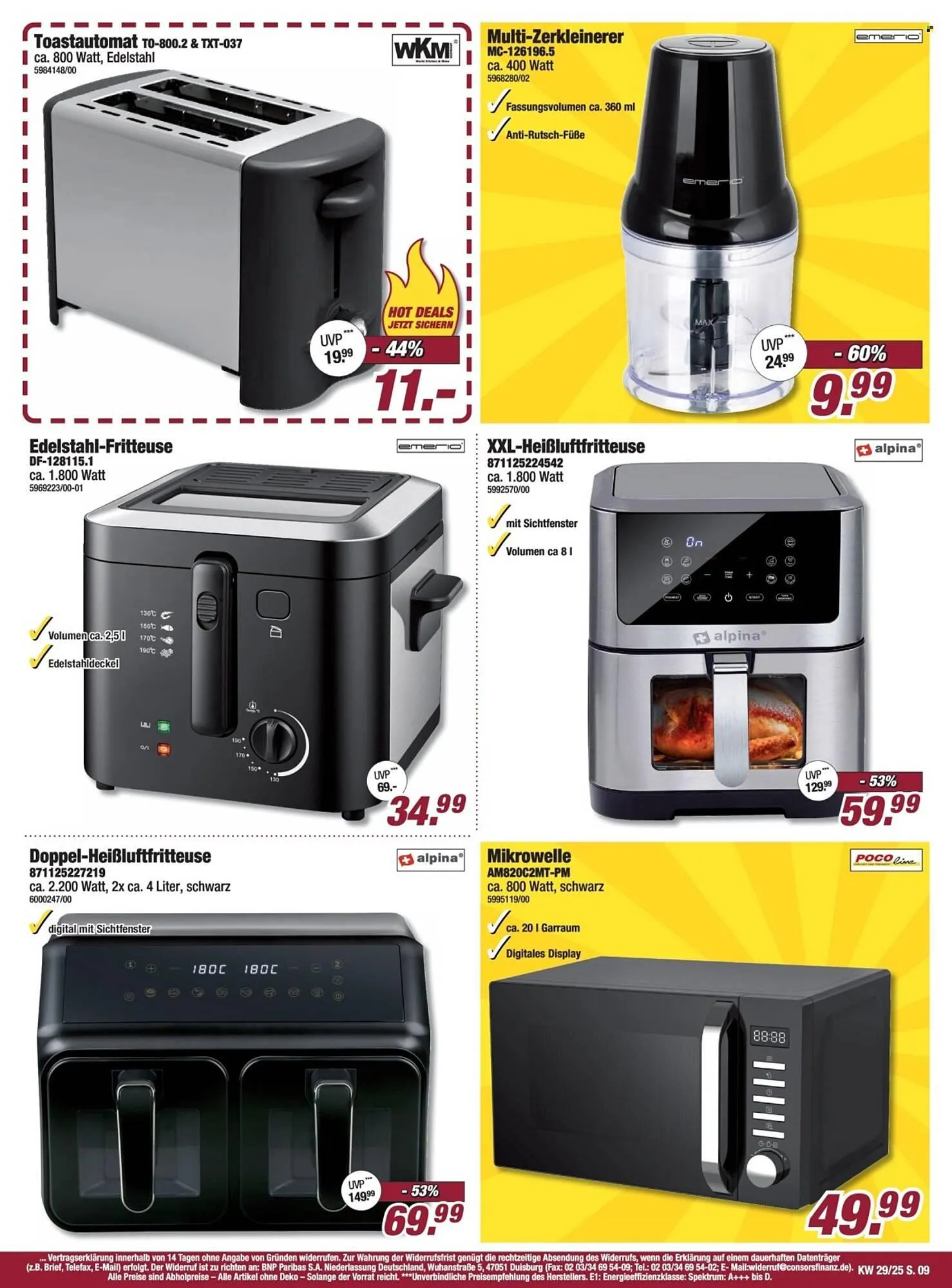 Poco Prospekt von 12. Juli bis 18. Juli 2025 - Prospekt seite 9