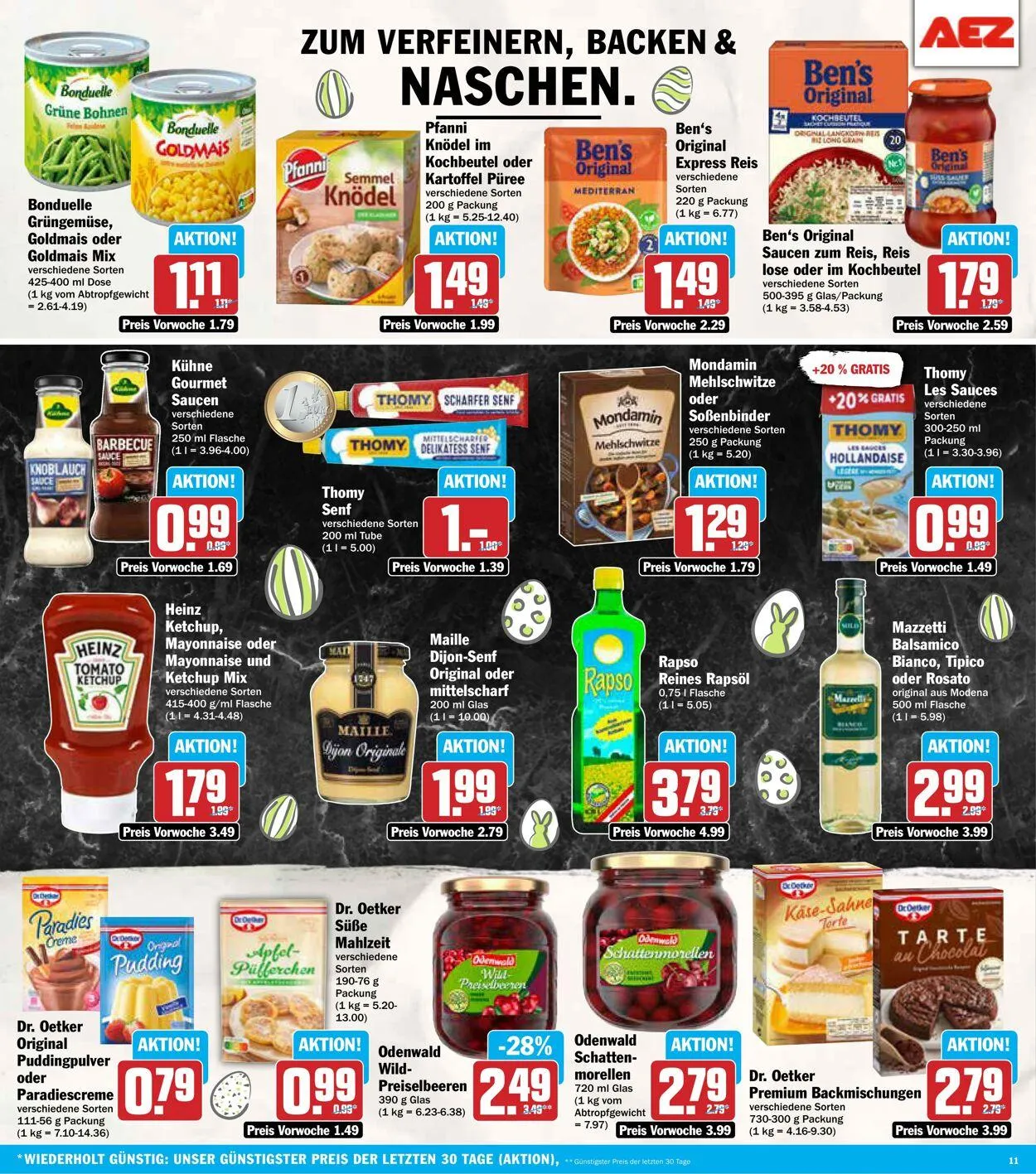 AEZ Aktueller Prospekt von 14. April bis 19. April 2025 - Prospekt seite 11