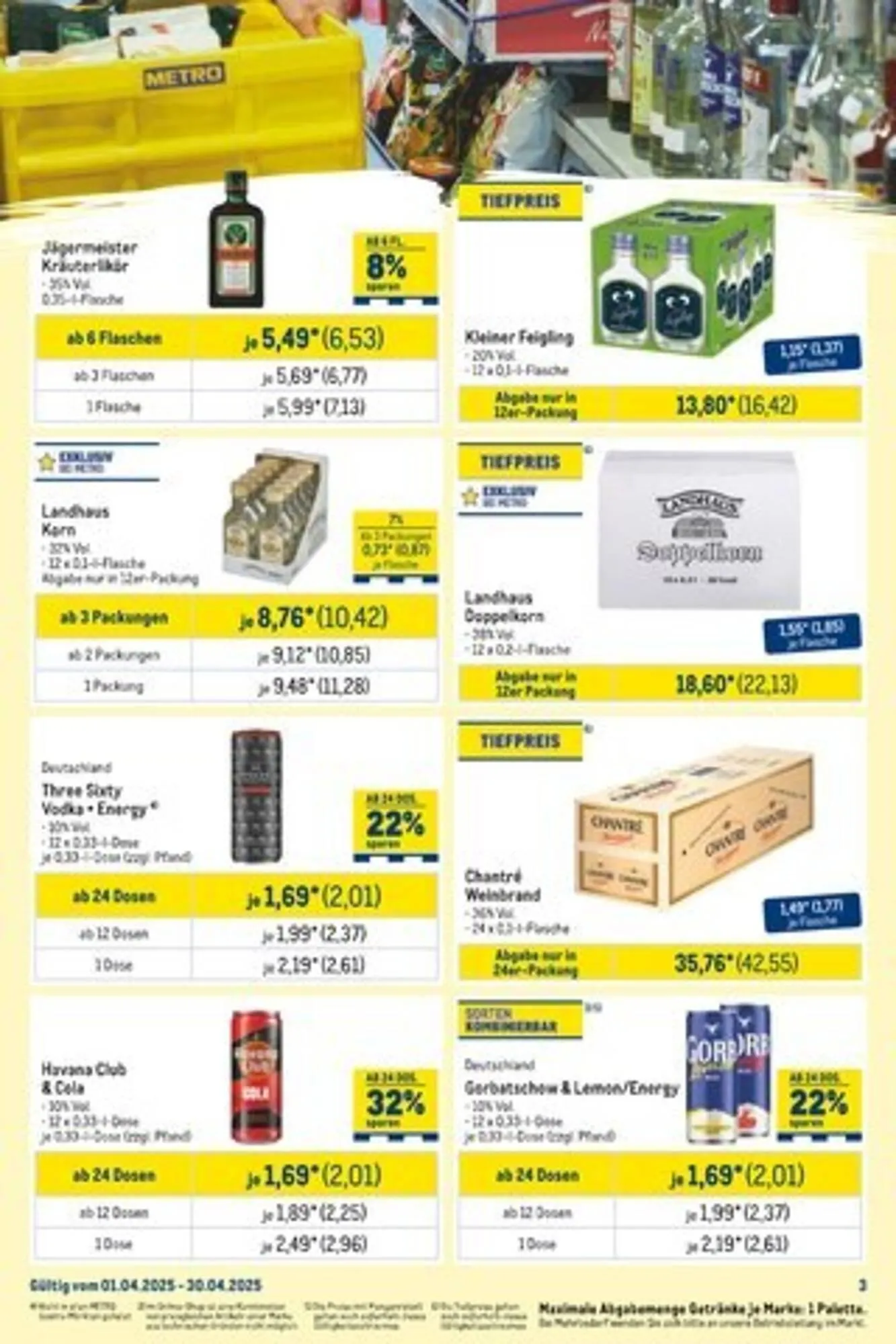 METRO Prospekt von 1. April bis 30. April 2025 - Prospekt seite 4