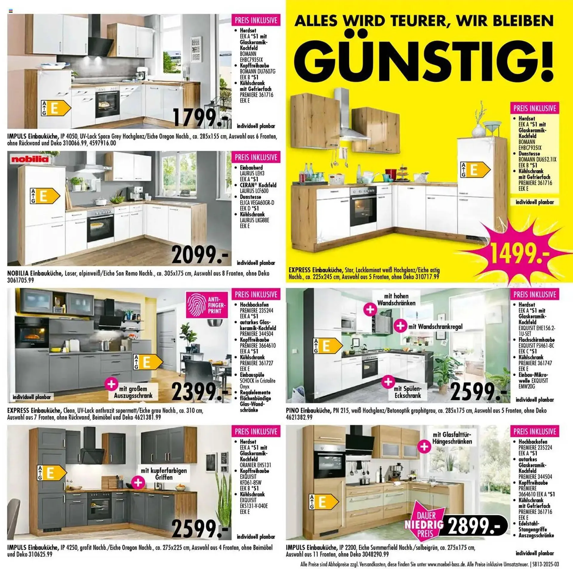 Möbel Boss Prospekt von 24. März bis 30. März 2025 - Prospekt seite 3