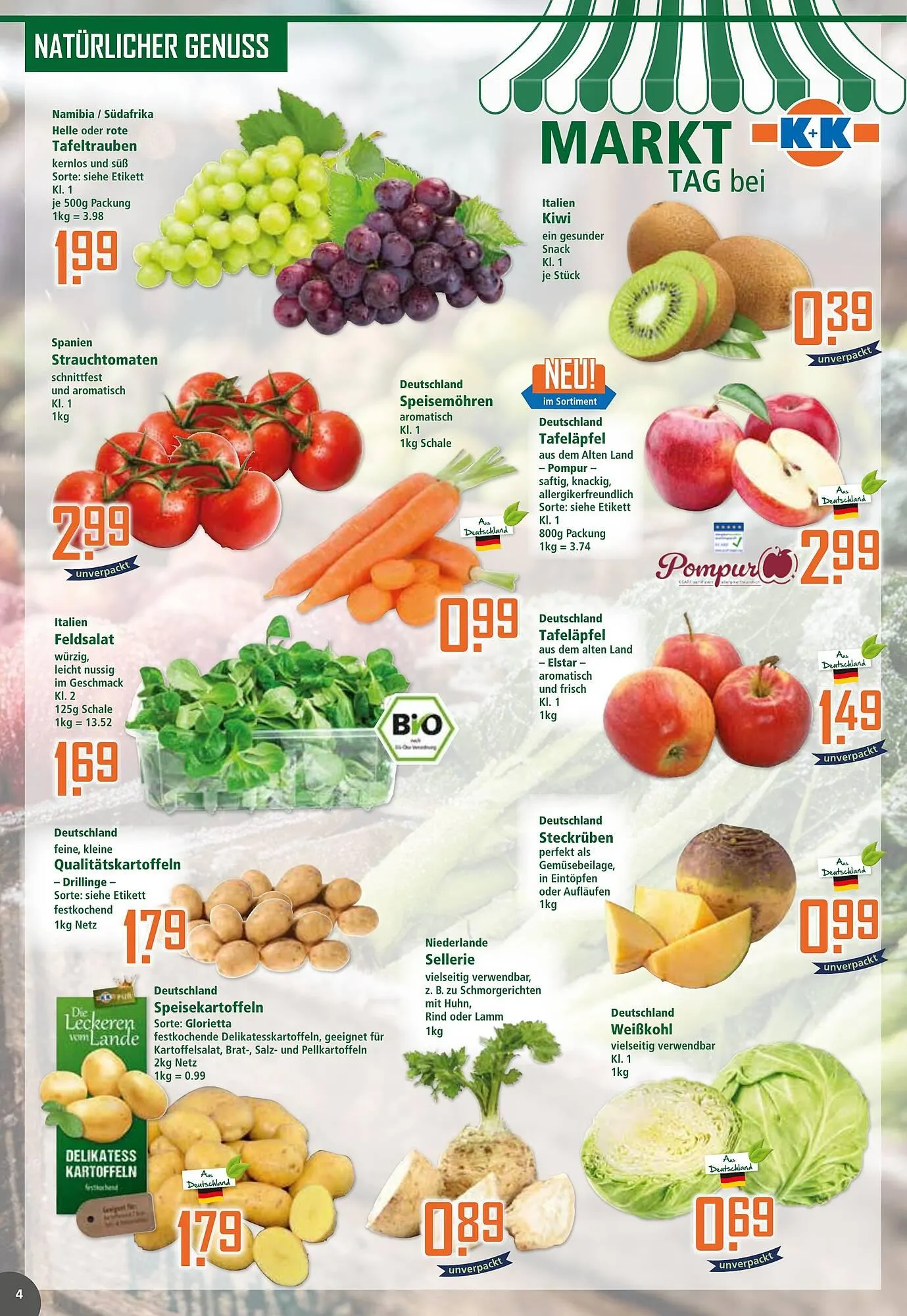 Klaas und Kock Prospekt von 19. Januar bis 24. Januar 2026 - Prospekt seite 4