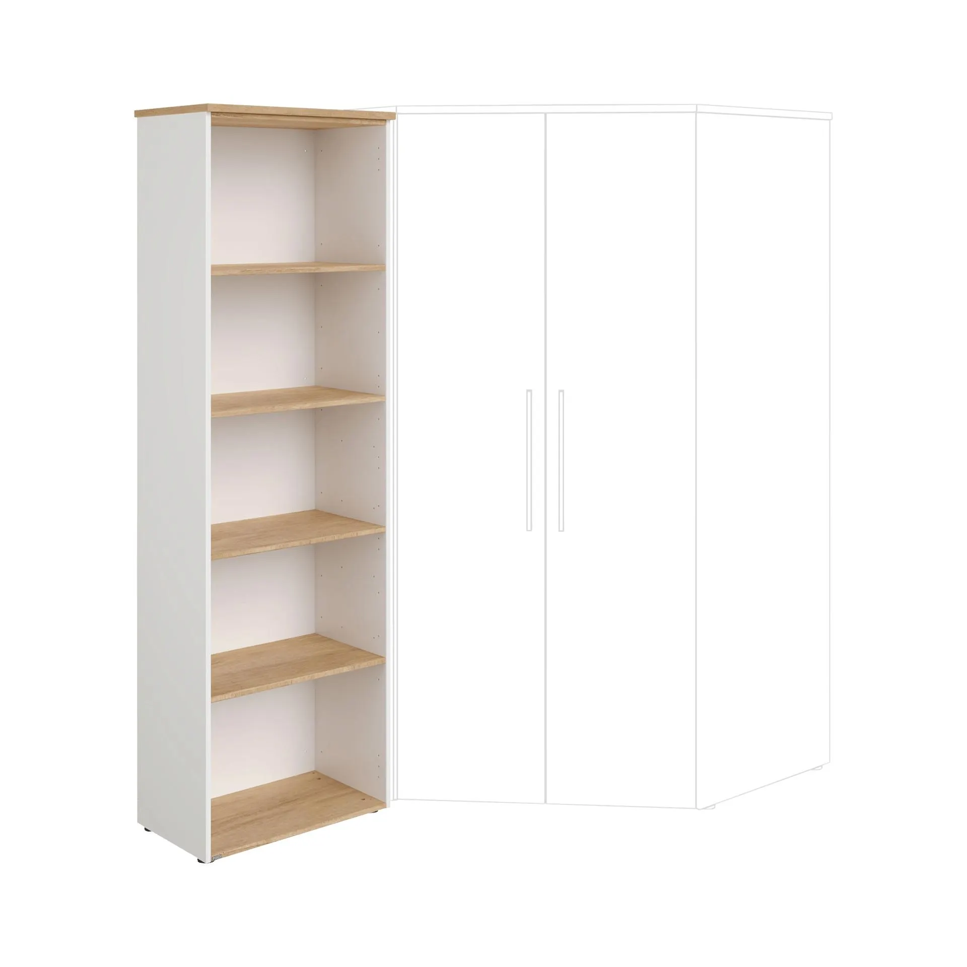 Paidi Regal Oscar Absetzung Eiche Nebraska Korpus Kreideweiß