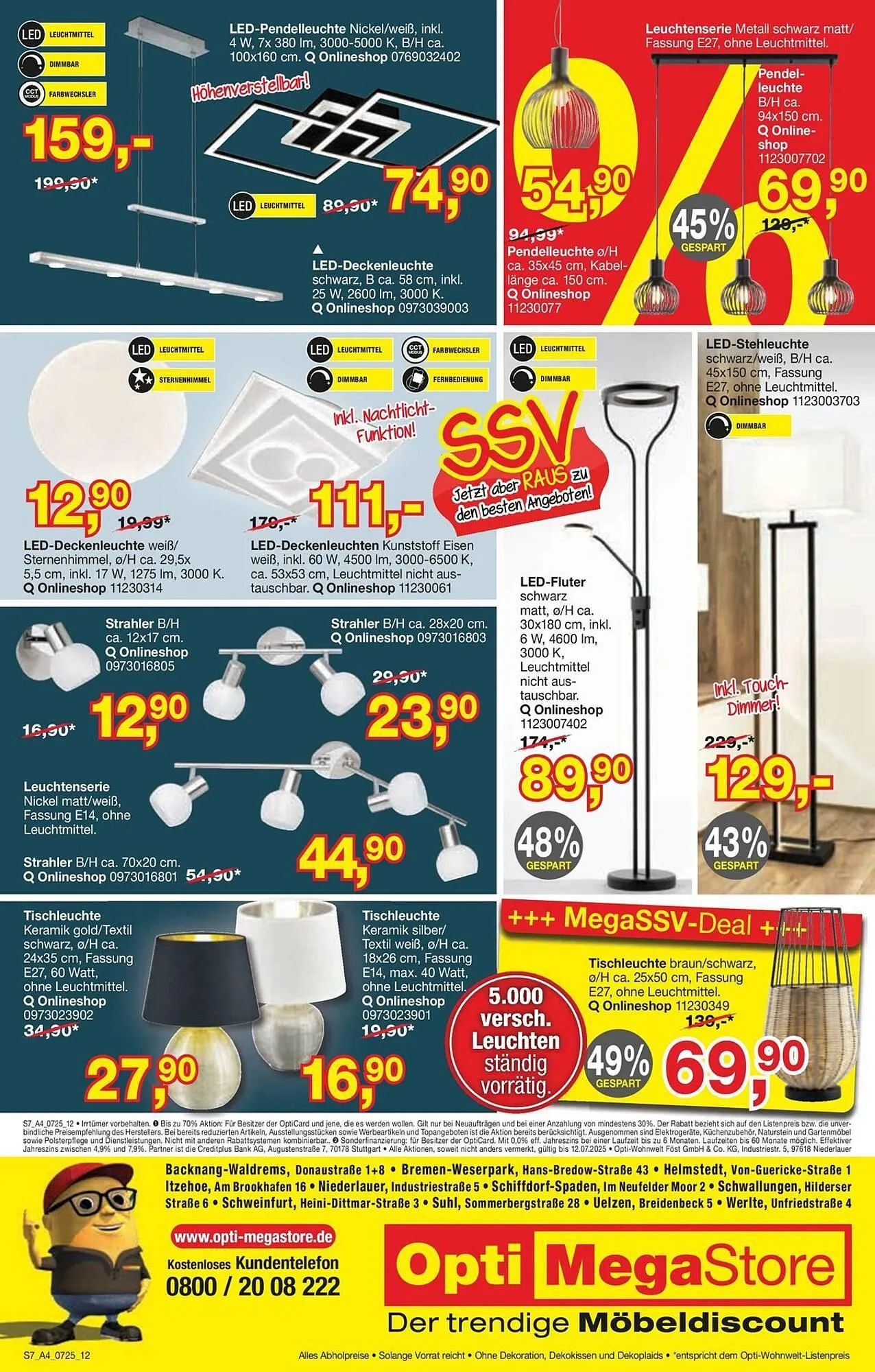 Opti Wohnwelt Prospekt von 26. Juni bis 12. Juli 2025 - Prospekt seite 12