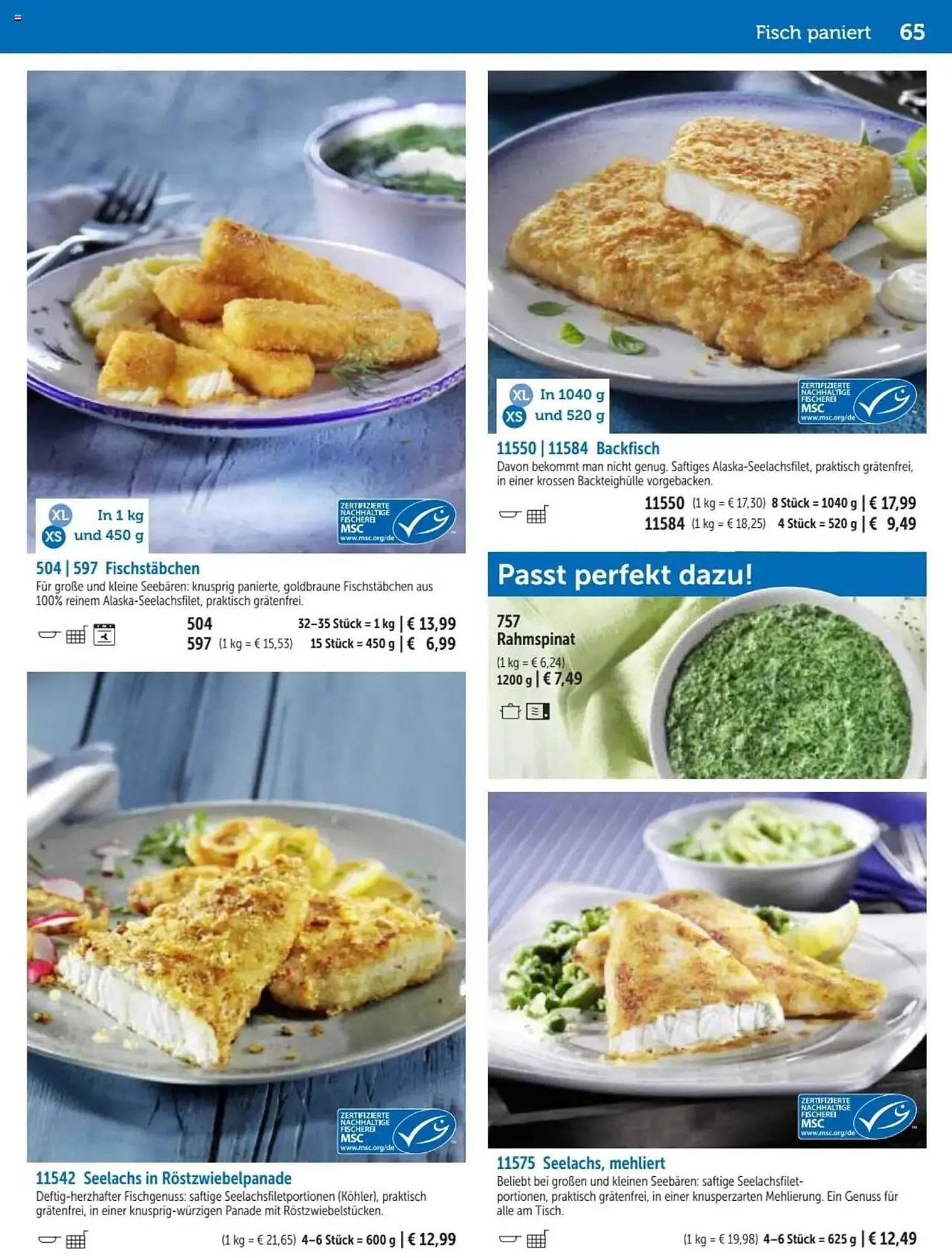 Bofrost Prospekt von 2. März bis 6. September 2025 - Prospekt seite 65