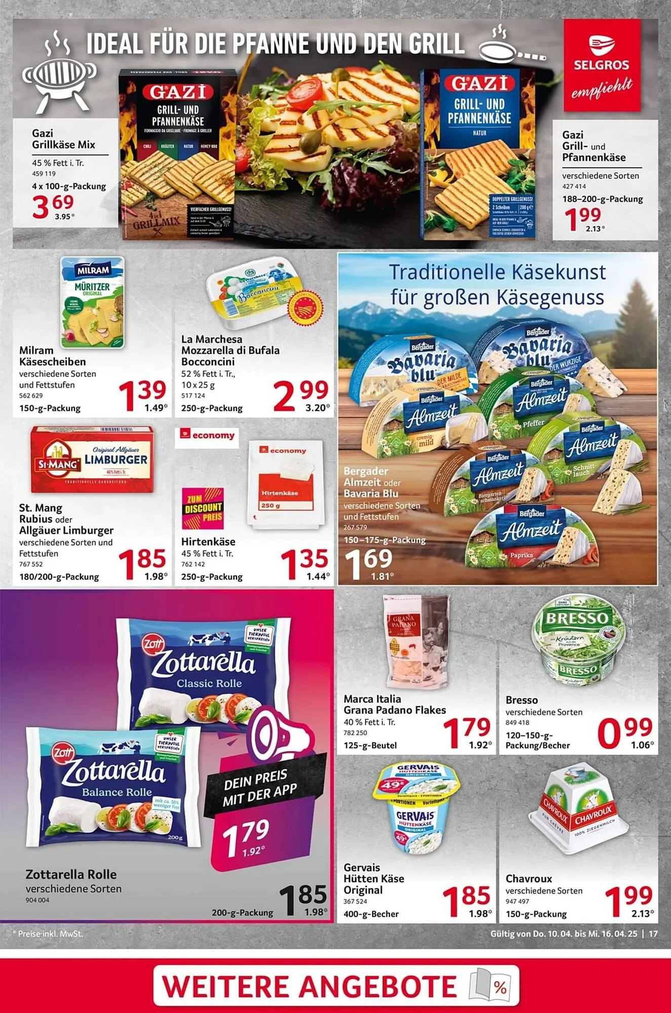 Selgros Prospekt von 10. April bis 17. April 2025 - Prospekt seite 17