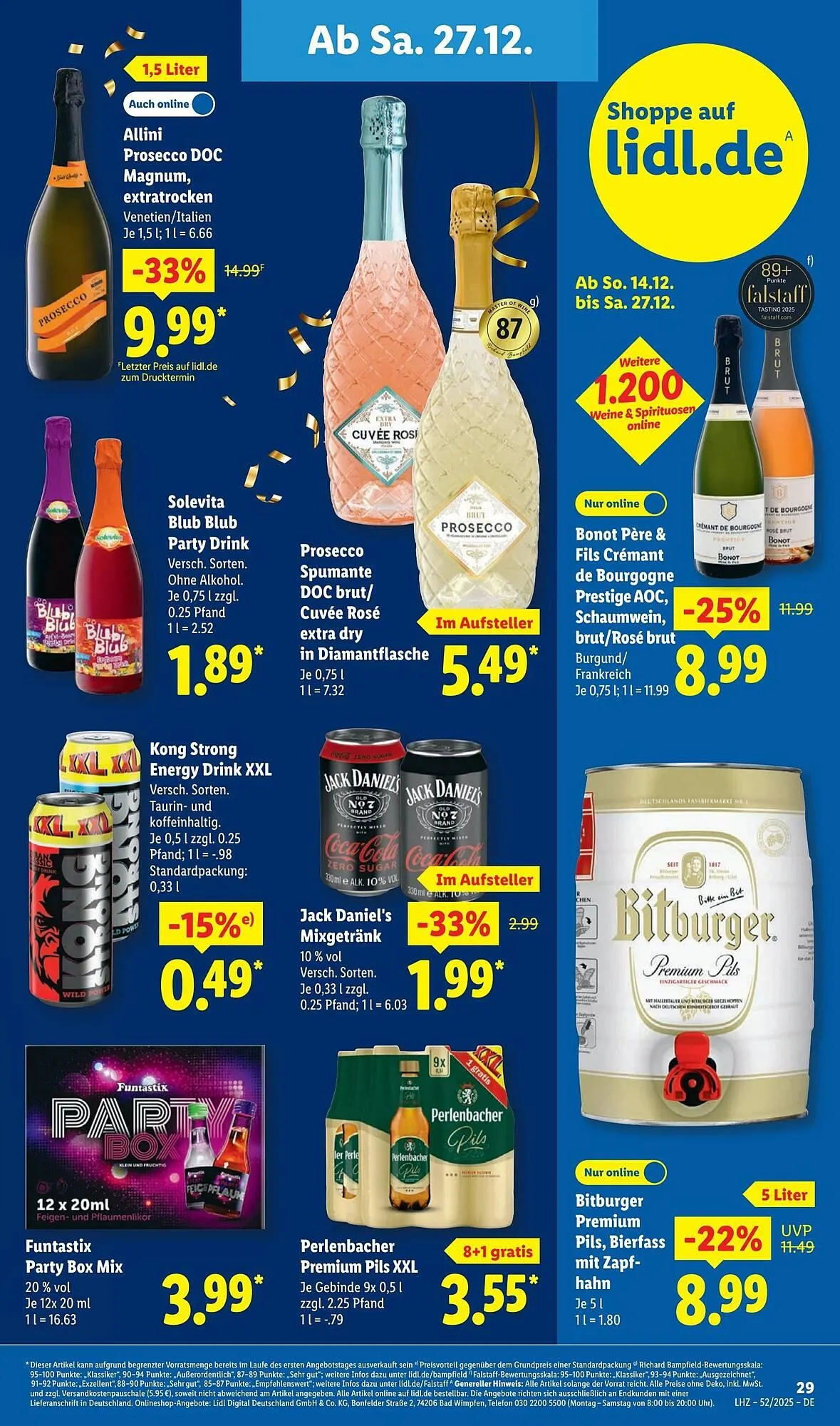 Lidl Prospekt von 22. Dezember bis 28. Dezember 2025 - Prospekt seite 47
