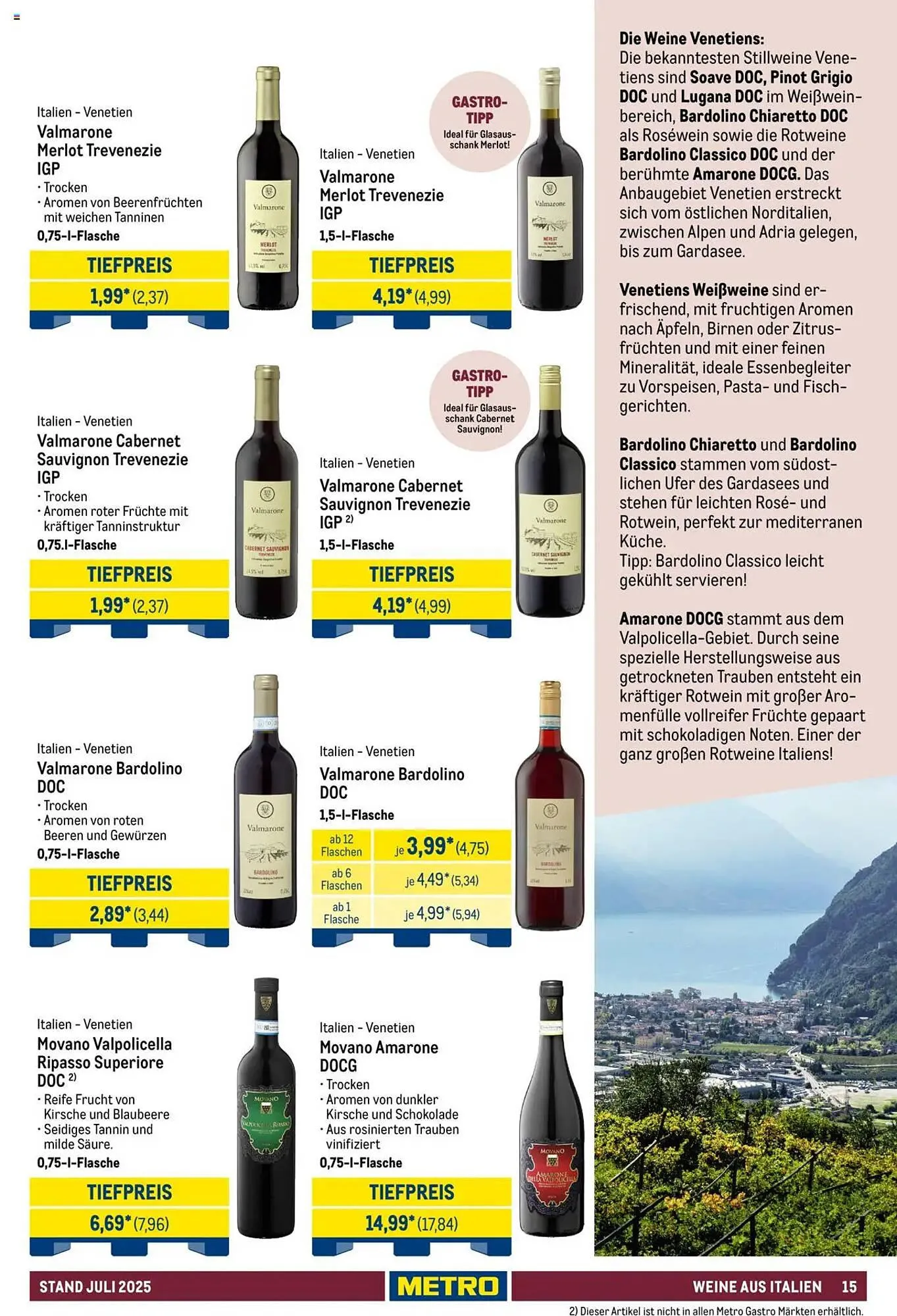 METRO Prospekt von 1. Juli bis 31. Juli 2025 - Prospekt seite 15
