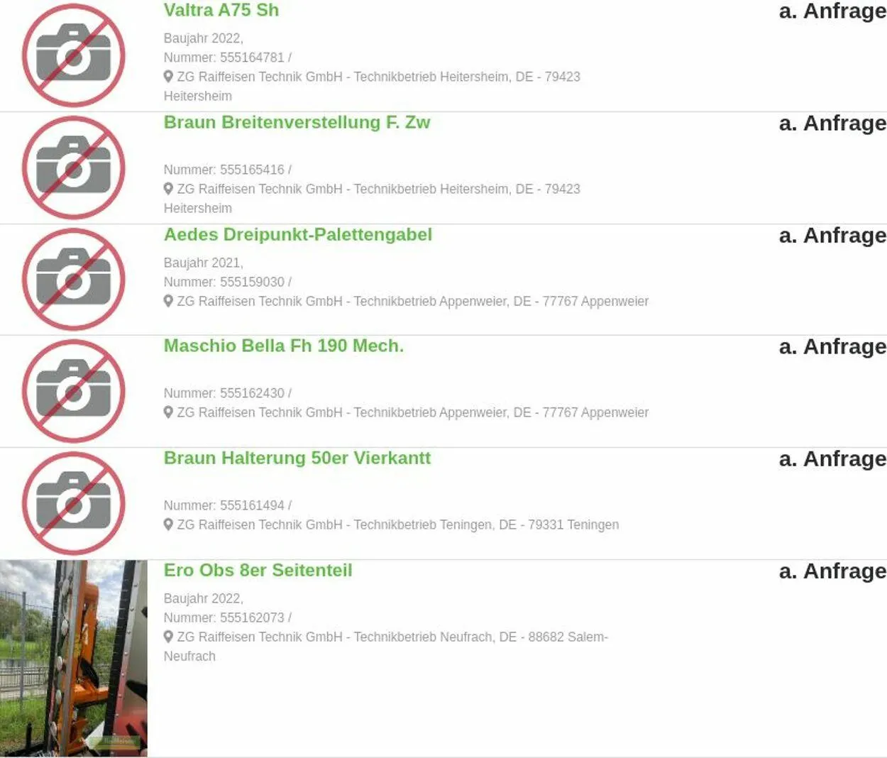 ZG Raiffeisen Aktueller Prospekt von 31. März bis 9. April 2025 - Prospekt seite 78