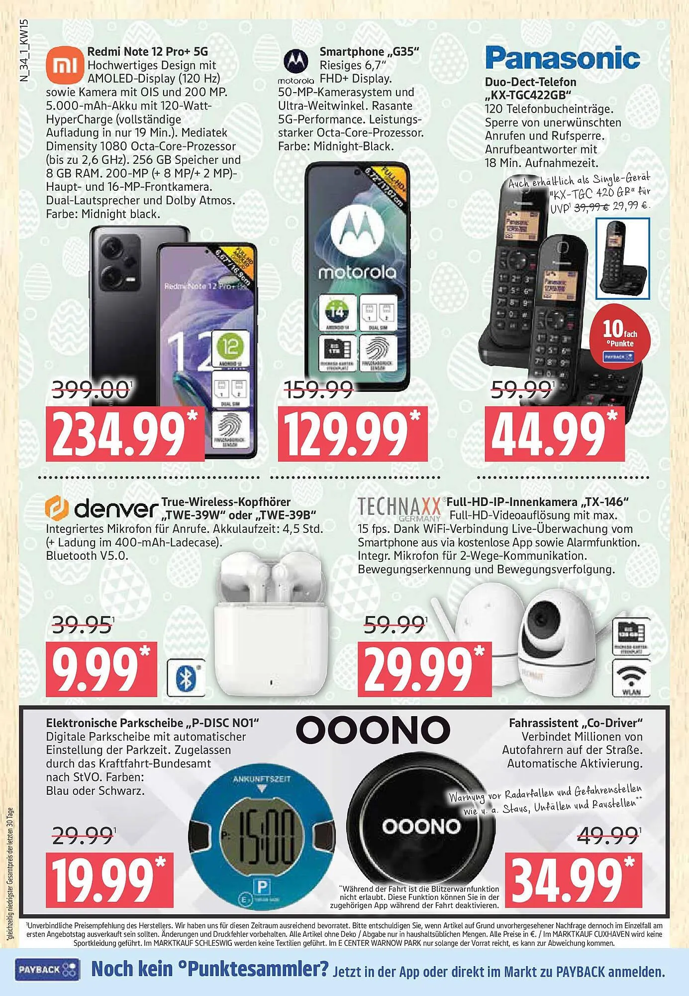 Marktkauf Prospekt von 6. April bis 14. April 2025 - Prospekt seite 34