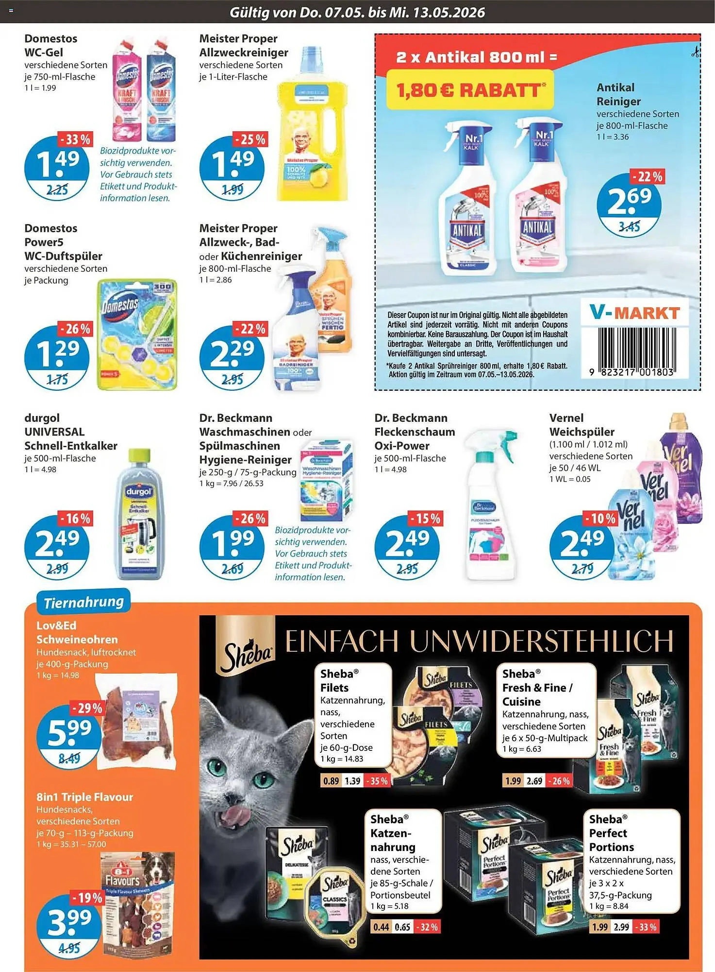 V Markt Prospekt von 7. Mai bis 13. Mai 2026 - Prospekt seite 11