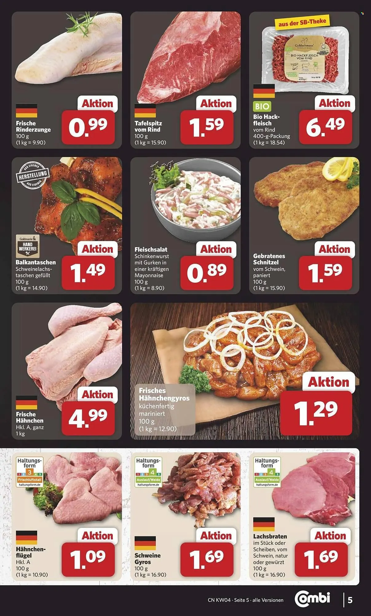 Combi Prospekt von 19. Januar bis 24. Januar 2026 - Prospekt seite 5
