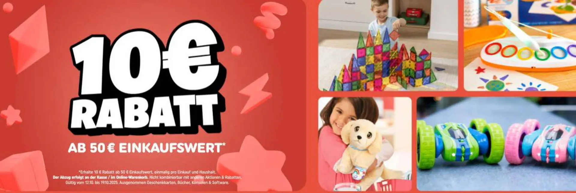 Smyths Toys Prospekt von 14. Oktober bis 19. Oktober 2025 - Prospekt seite 1