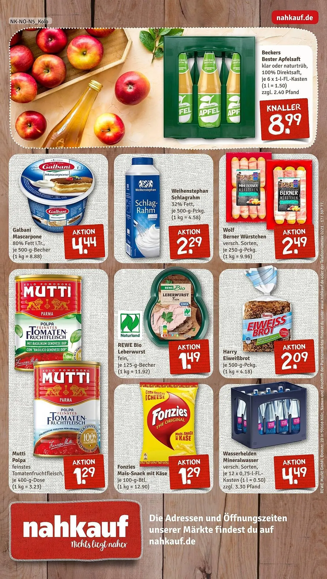 nahkauf Prospekt von 24. März bis 29. März 2025 - Prospekt seite 8