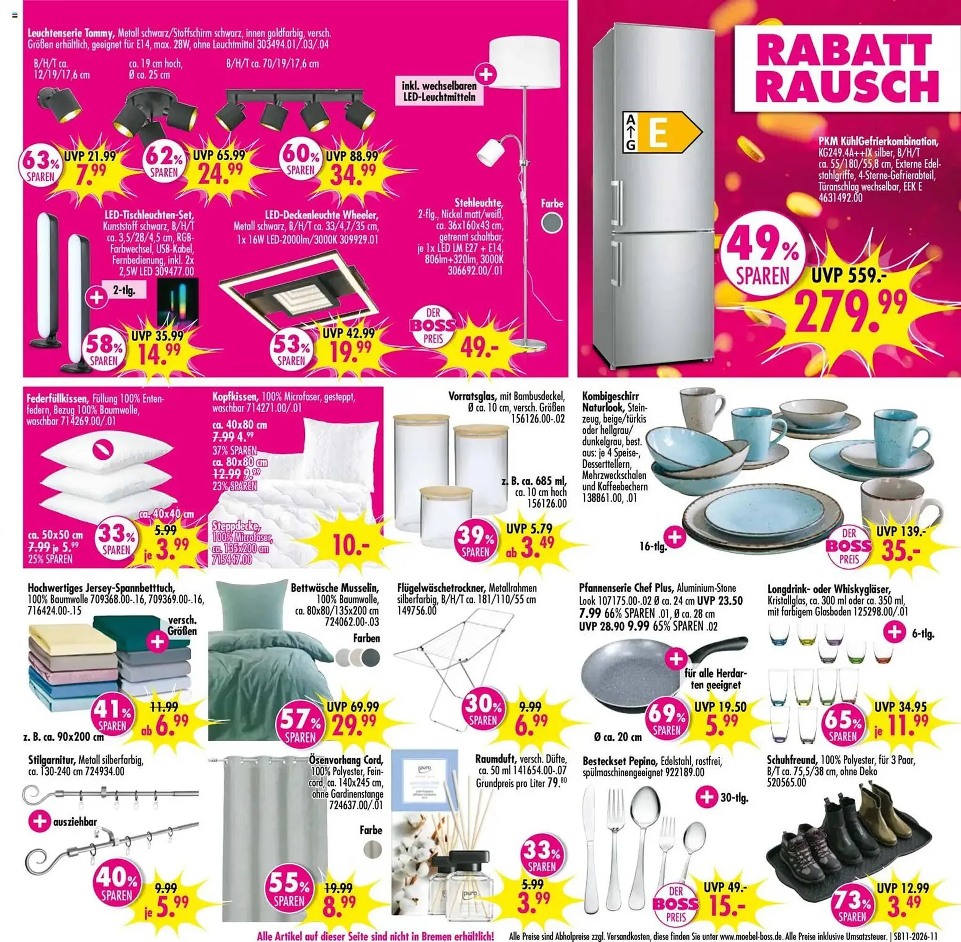 Möbel Boss Prospekt von 7. März bis 13. März 2026 - Prospekt seite 11