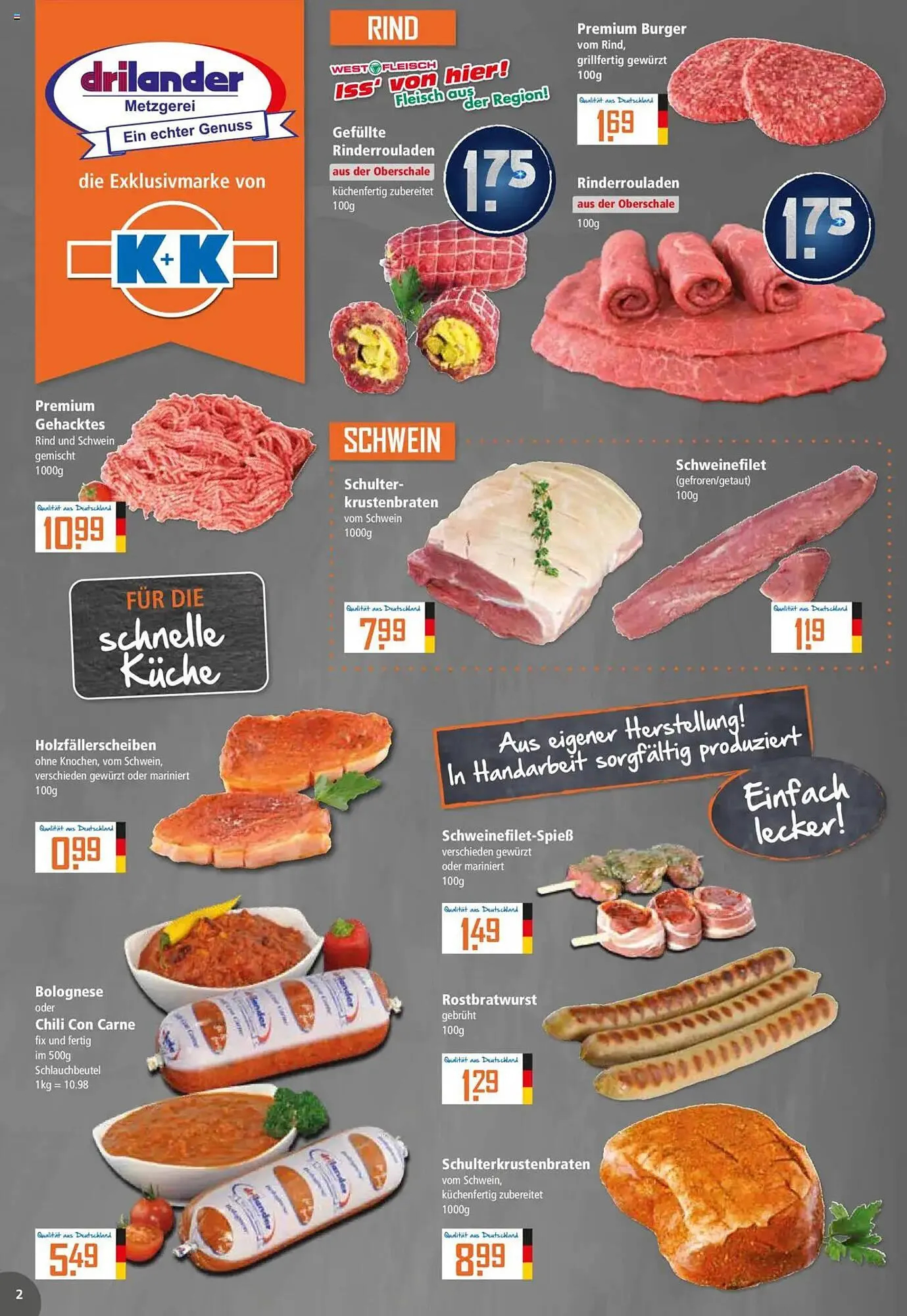 Klaas und Kock Prospekt von 7. April bis 12. April 2025 - Prospekt seite 2