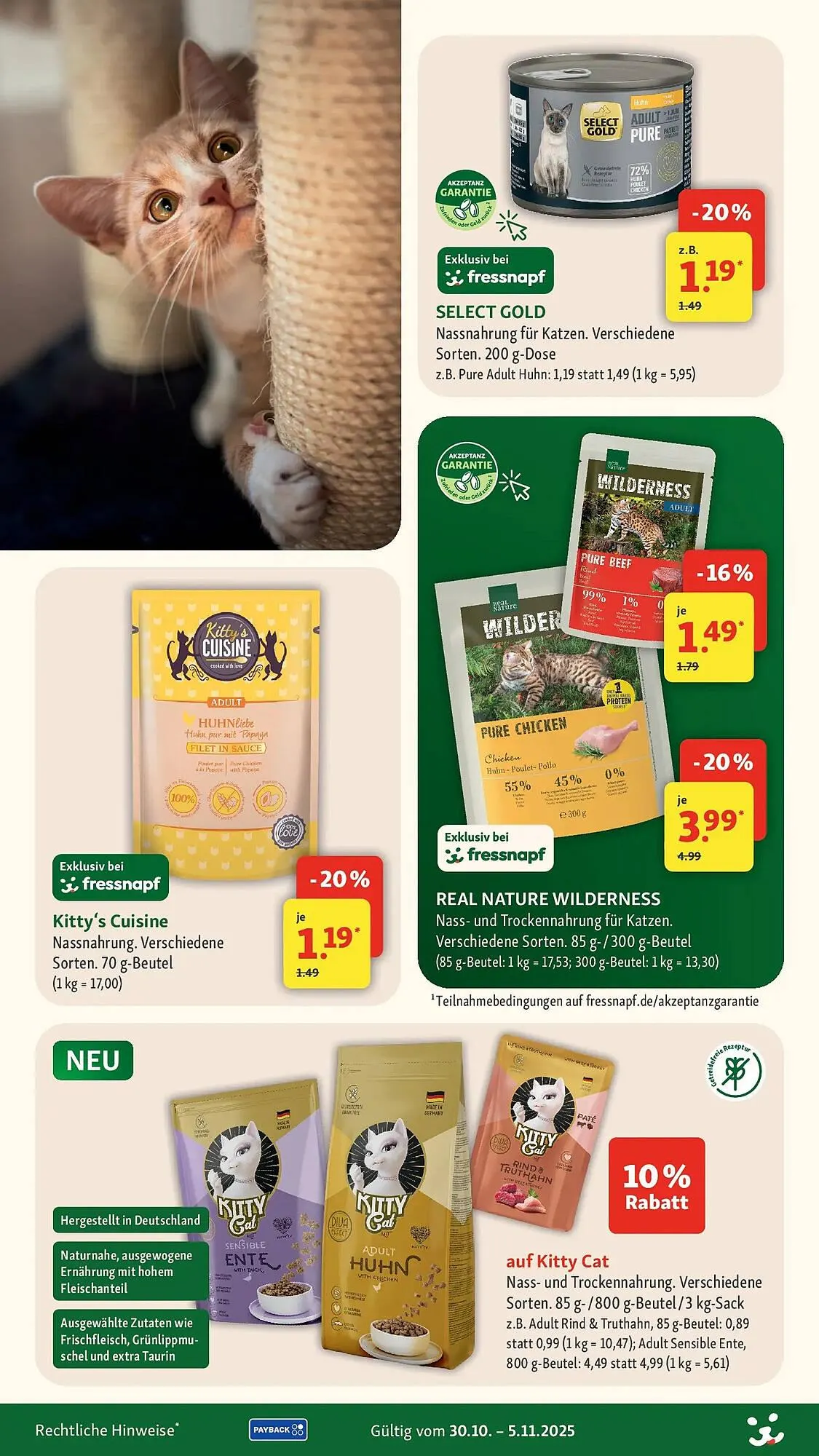 Fressnapf Prospekt von 29. Oktober bis 5. November 2025 - Prospekt seite 3