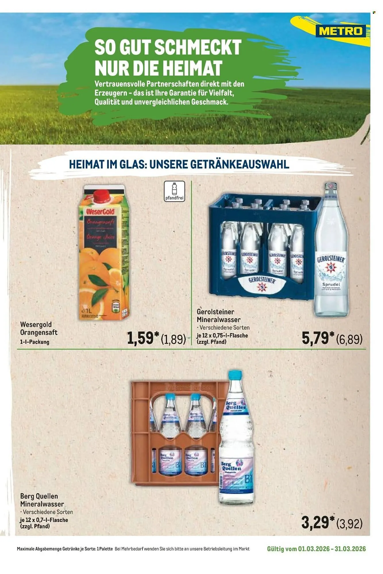 METRO Prospekt von 1. März bis 31. März 2026 - Prospekt seite 65