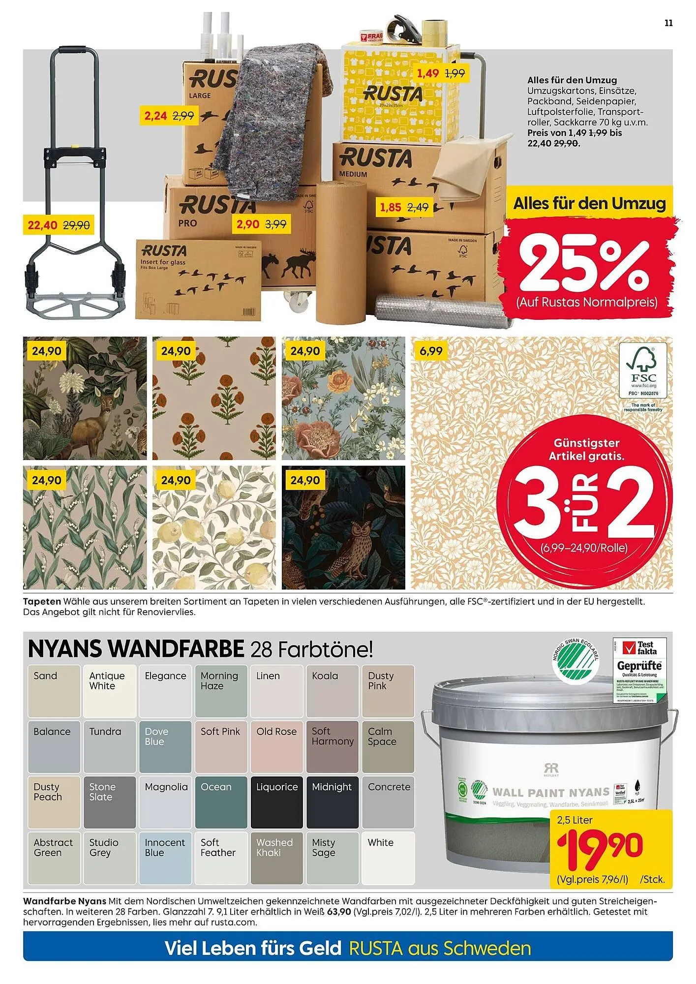 Rusta Prospekt von 31. Mai bis 6. Juni 2025 - Prospekt seite 11