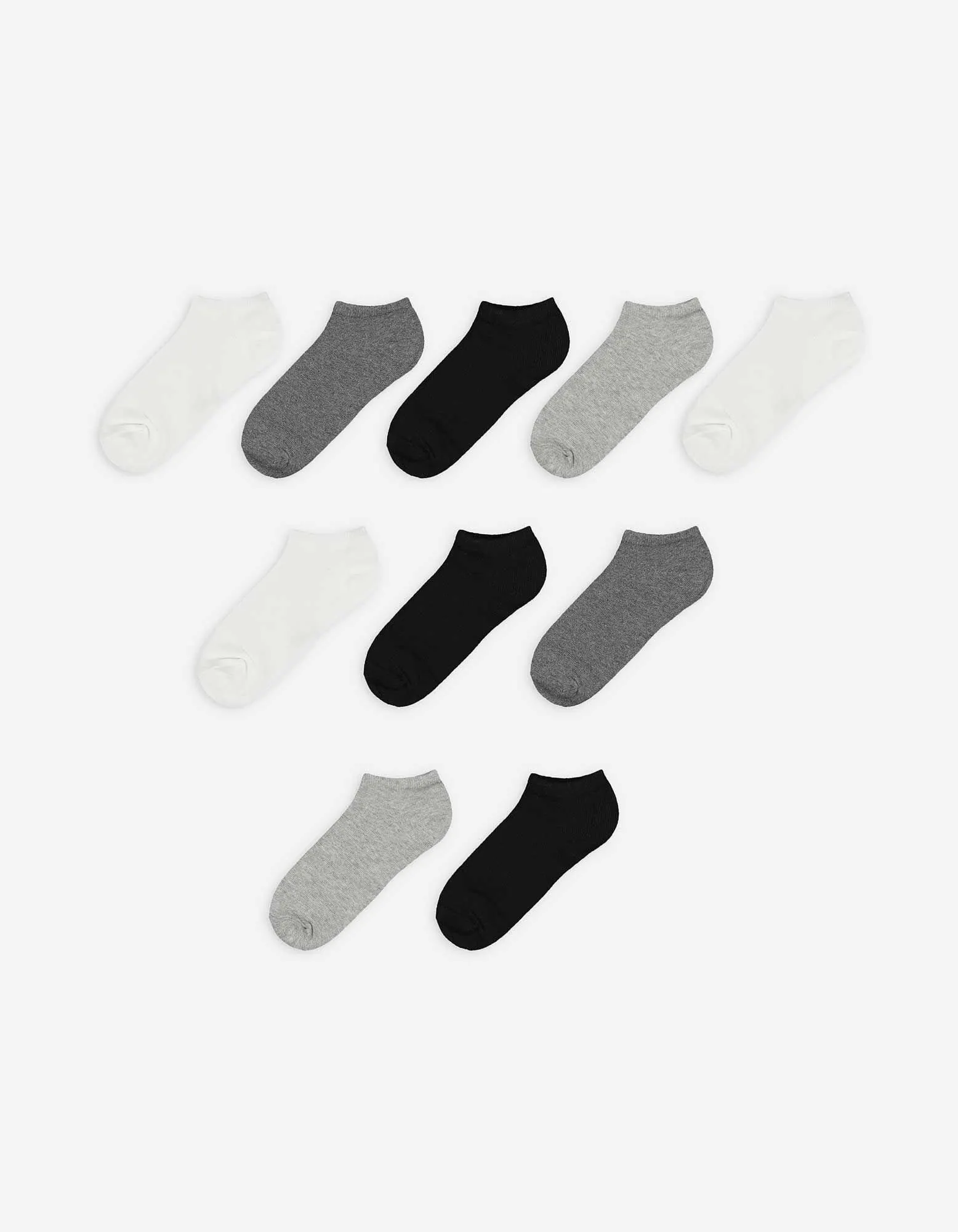 Sneakersocken - 10er-Pack