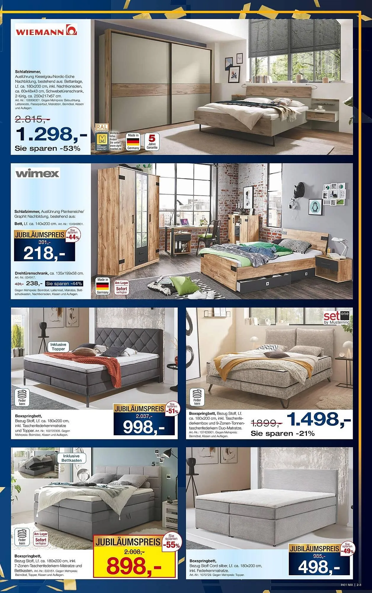 Möbel Inhofer Prospekt von 8. Januar bis 31. Januar 2026 - Prospekt seite 3