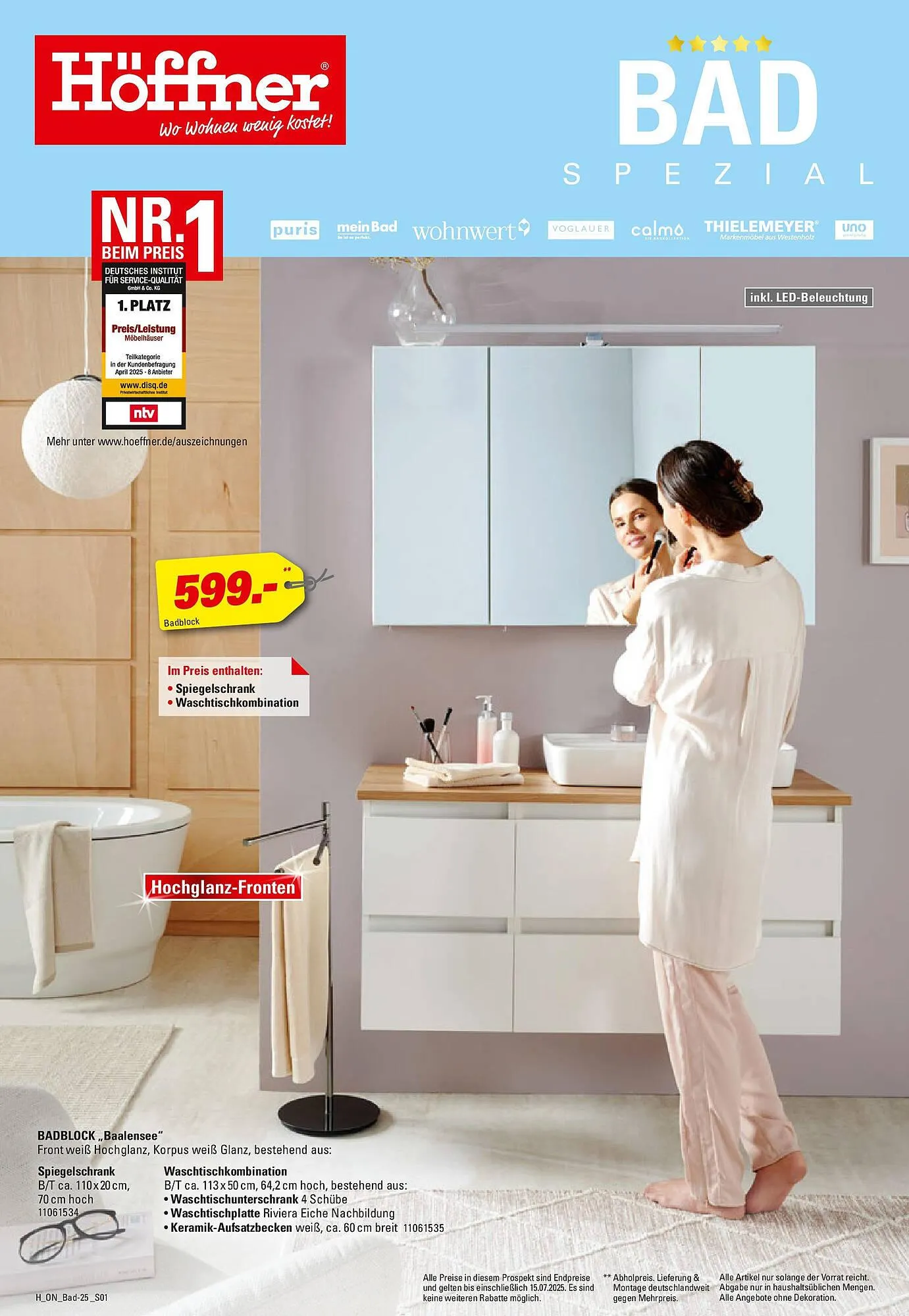 Höffner Prospekt von 3. Juni bis 15. Juli 2025 - Prospekt seite 1