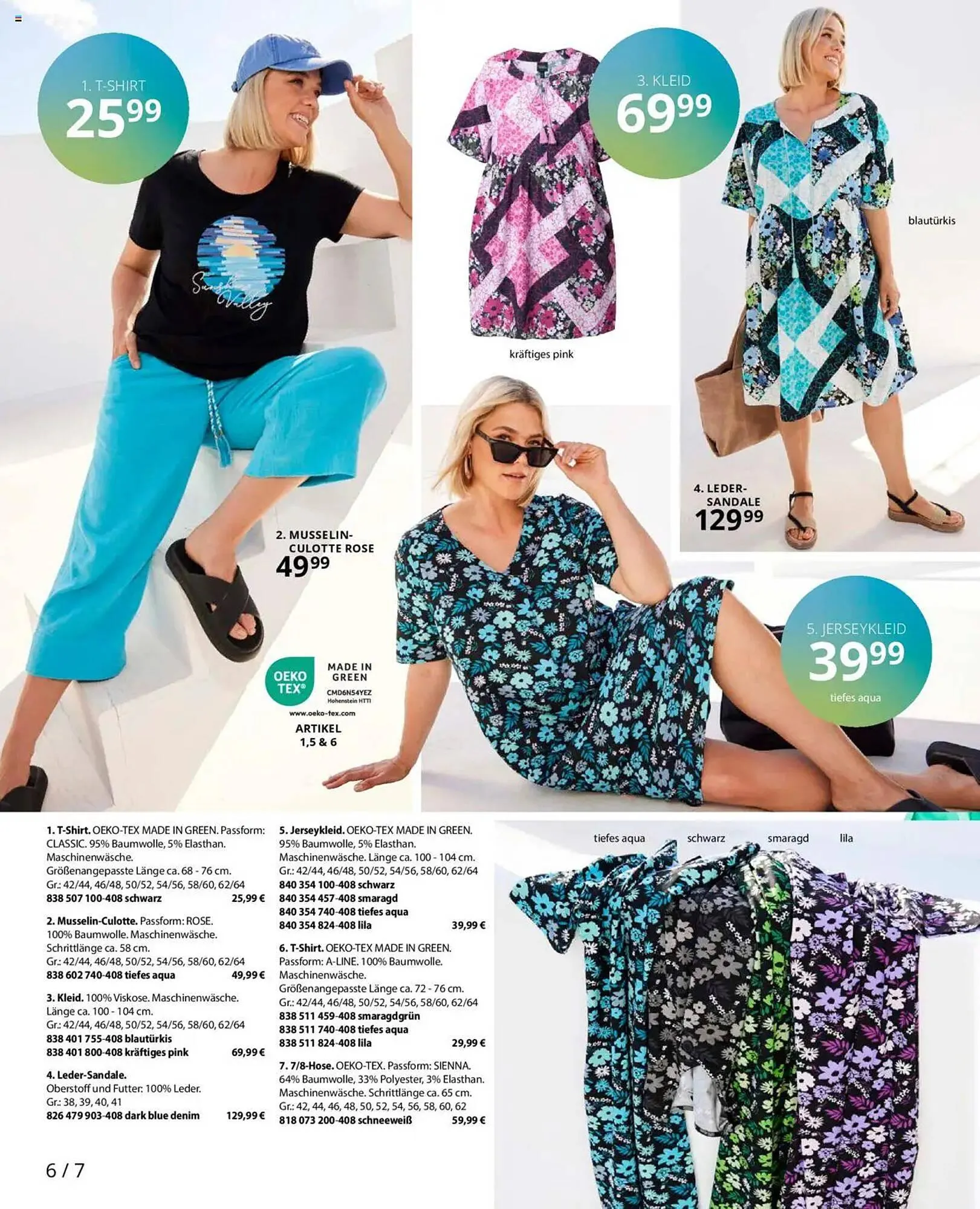 Ulla Popken Prospekt von 1. Juni bis 30. Juni 2025 - Prospekt seite 6