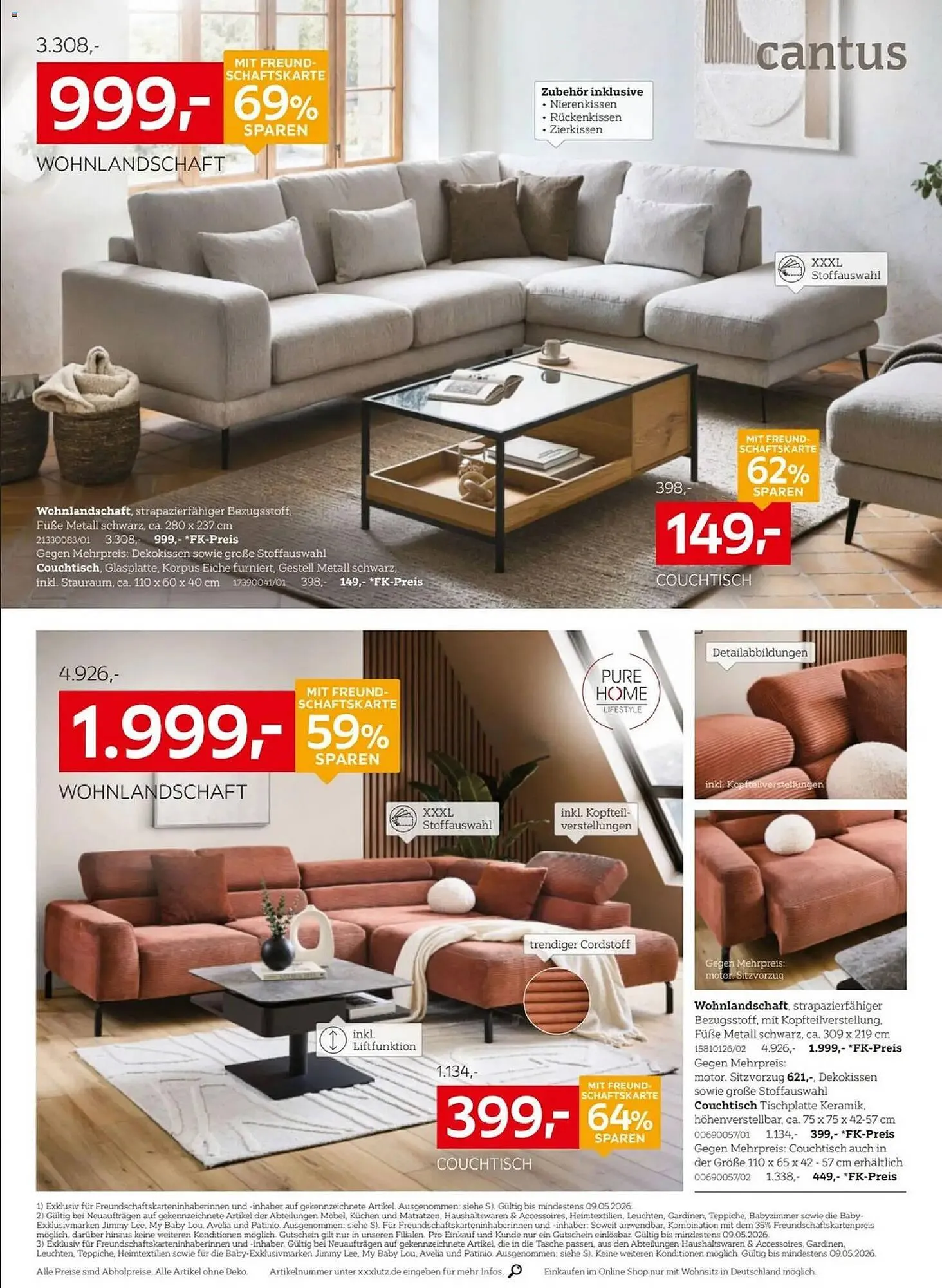 XXXLutz Prospekt von 25. April bis 9. Mai 2026 - Prospekt seite 4