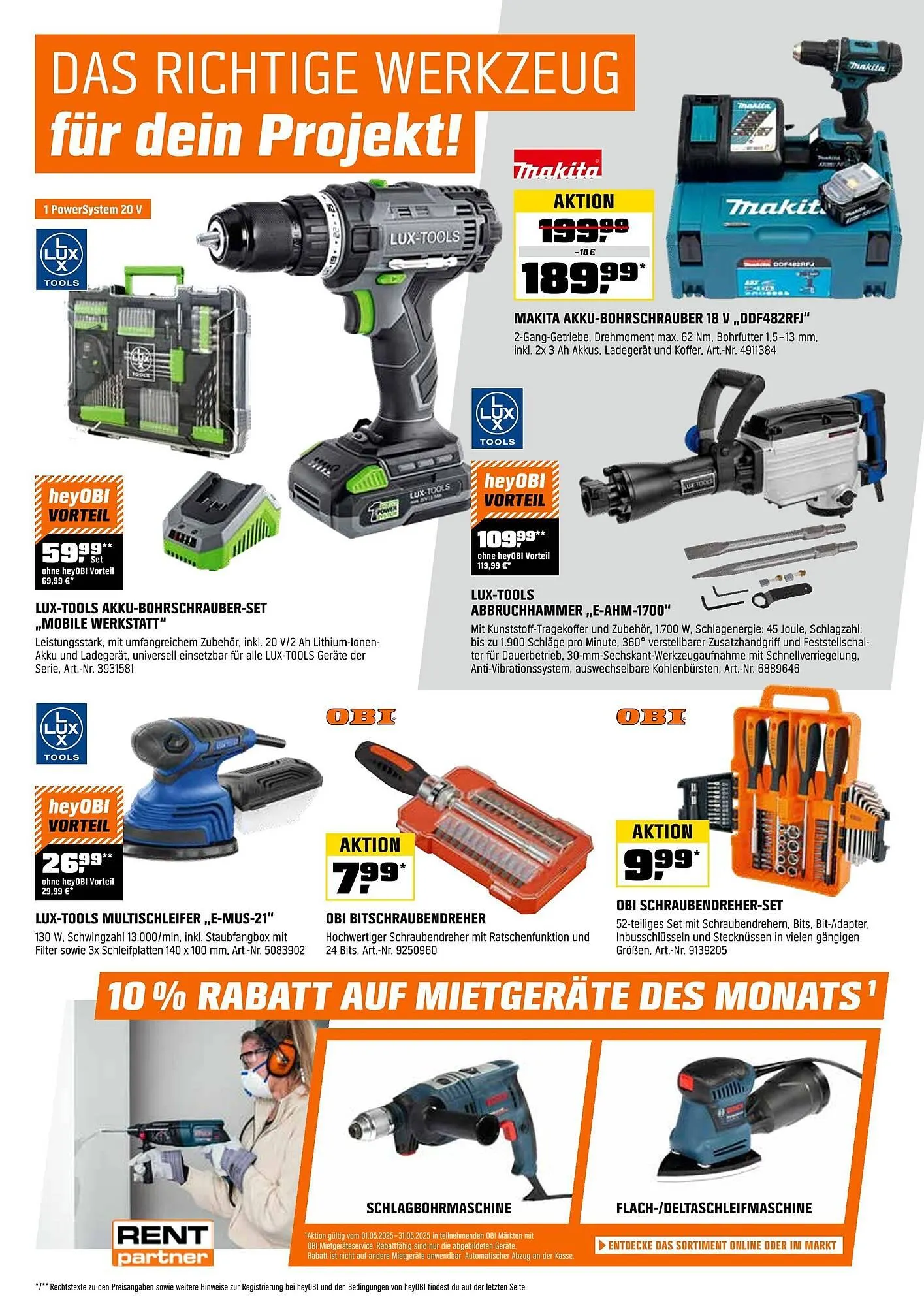 OBI Prospekt von 16. Mai bis 31. Mai 2025 - Prospekt seite 2