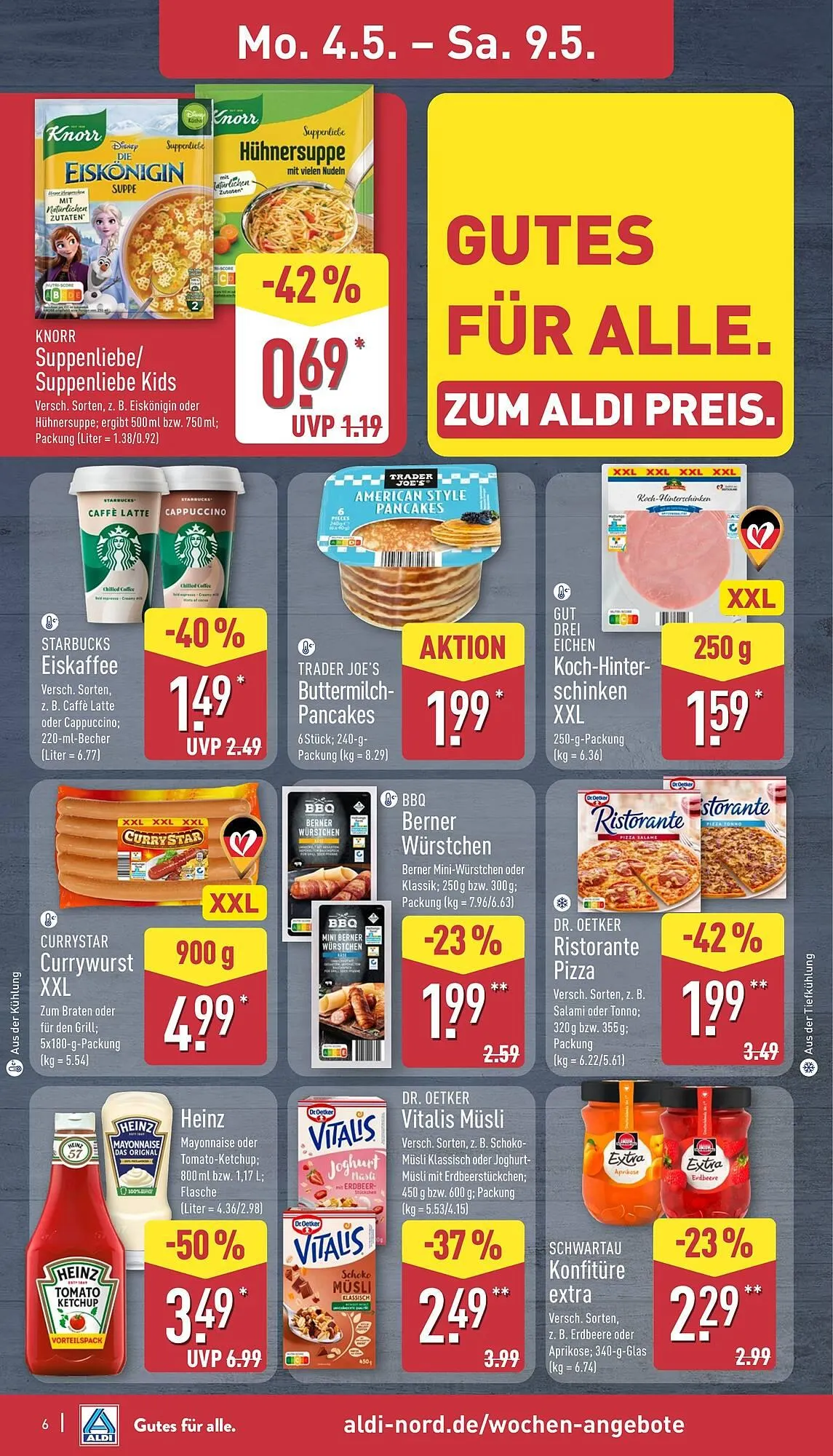 Aldi Nord Prospekt von 4. Mai bis 9. Mai 2026 - Prospekt seite 6