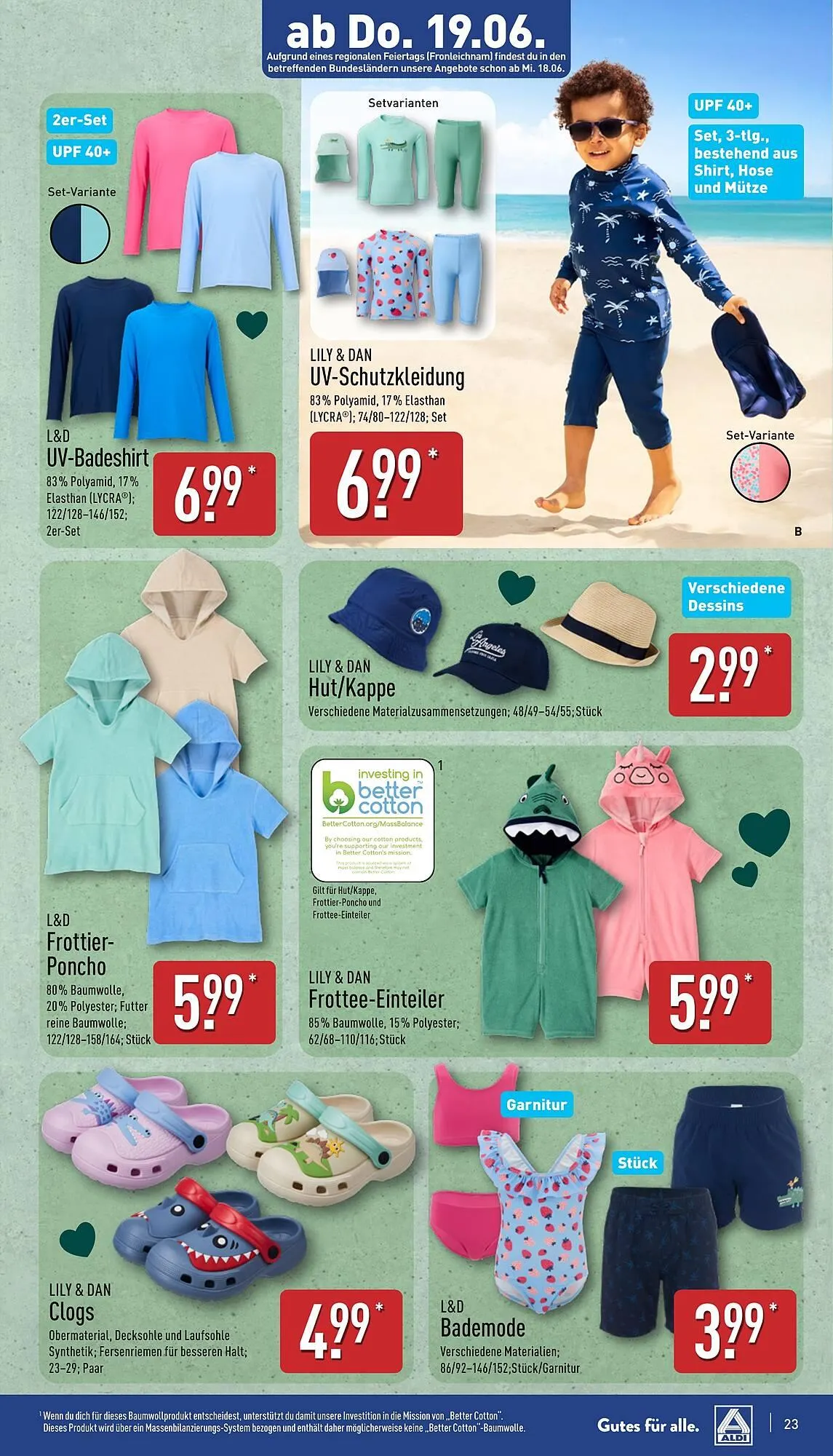 Aldi Nord Prospekt von 16. Juni bis 21. Juni 2025 - Prospekt seite 23