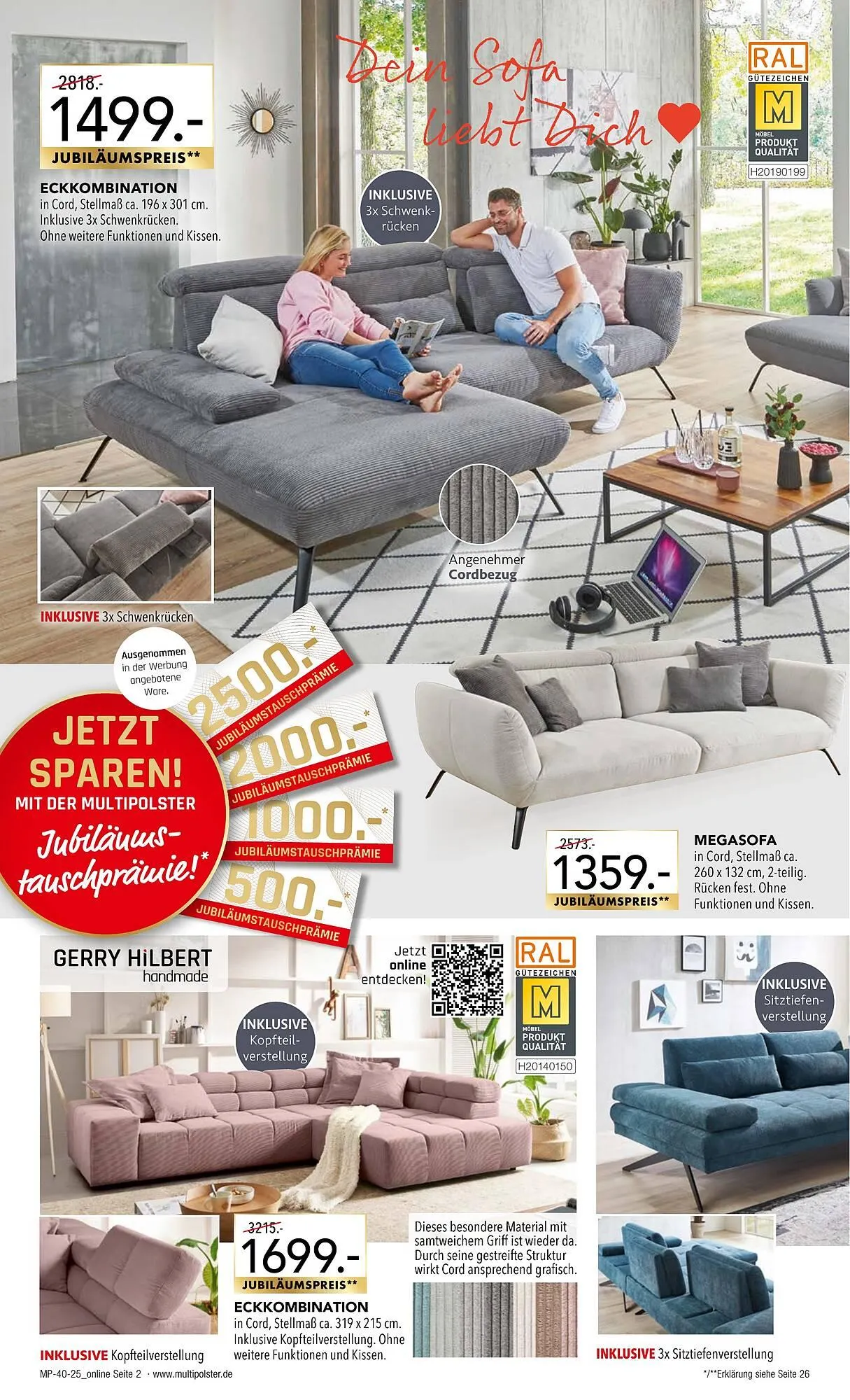 Multipolster Prospekt von 1. Oktober bis 31. Oktober 2025 - Prospekt seite 2