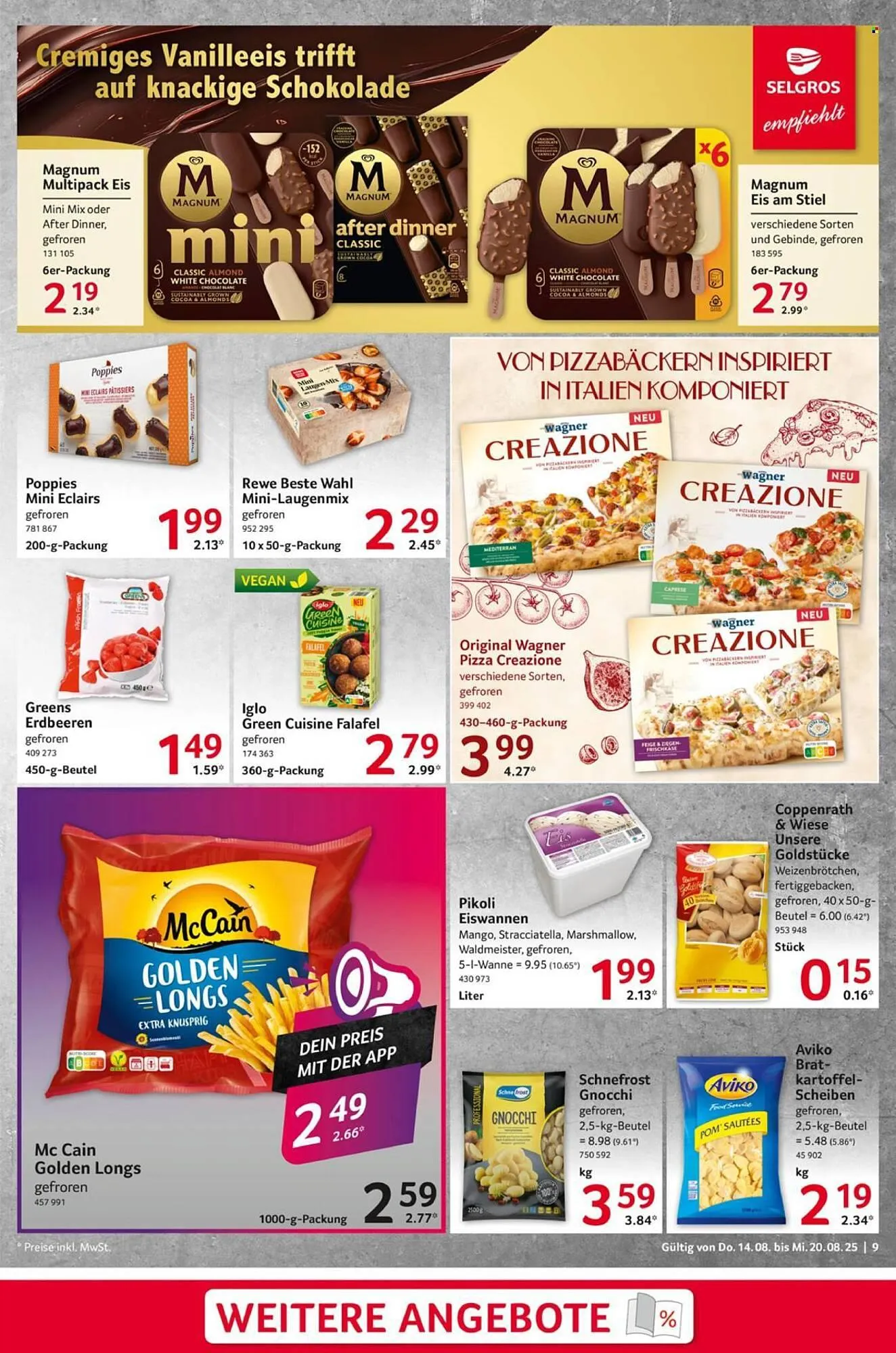 Selgros Prospekt von 14. August bis 20. August 2025 - Prospekt seite 9