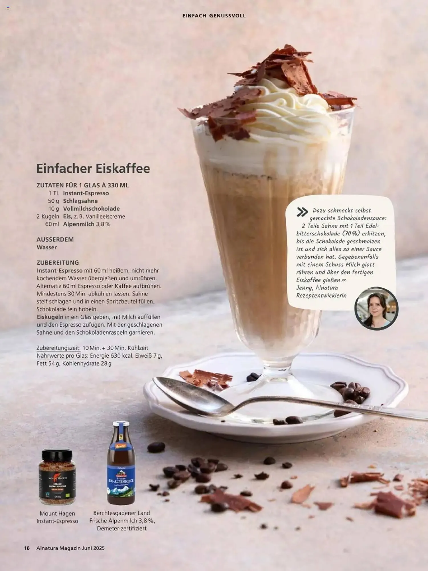 Alnatura Prospekt von 1. Juni bis 30. Juni 2025 - Prospekt seite 16