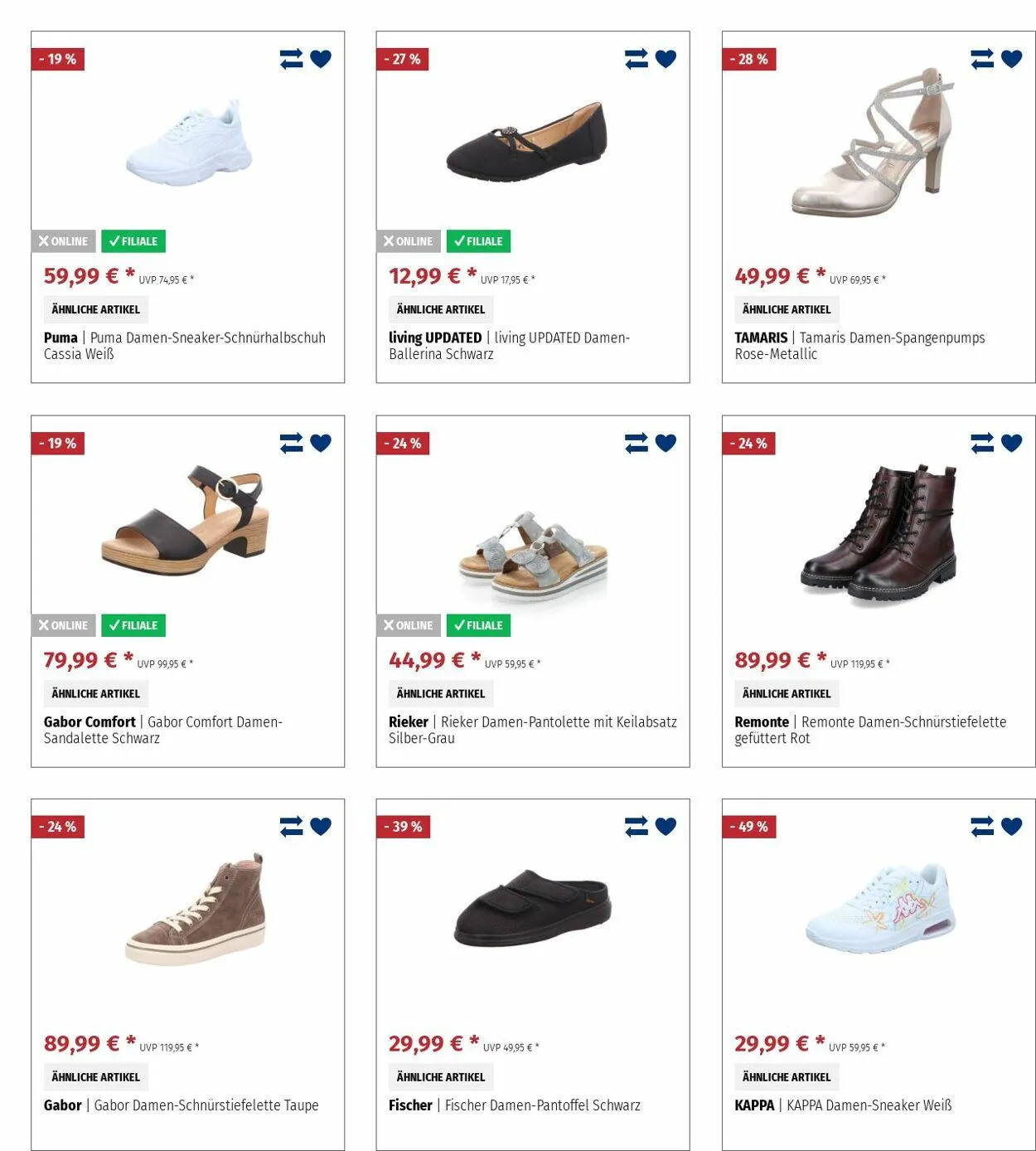 SCHUH OKAY Aktueller Prospekt von 10. März bis 19. März 2025 - Prospekt seite 34