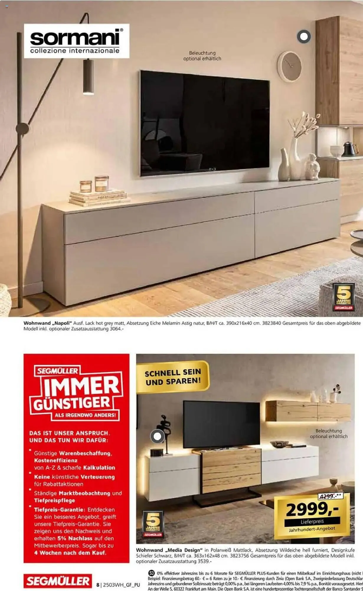 Segmüller Prospekt von 30. März bis 6. April 2025 - Prospekt seite 8