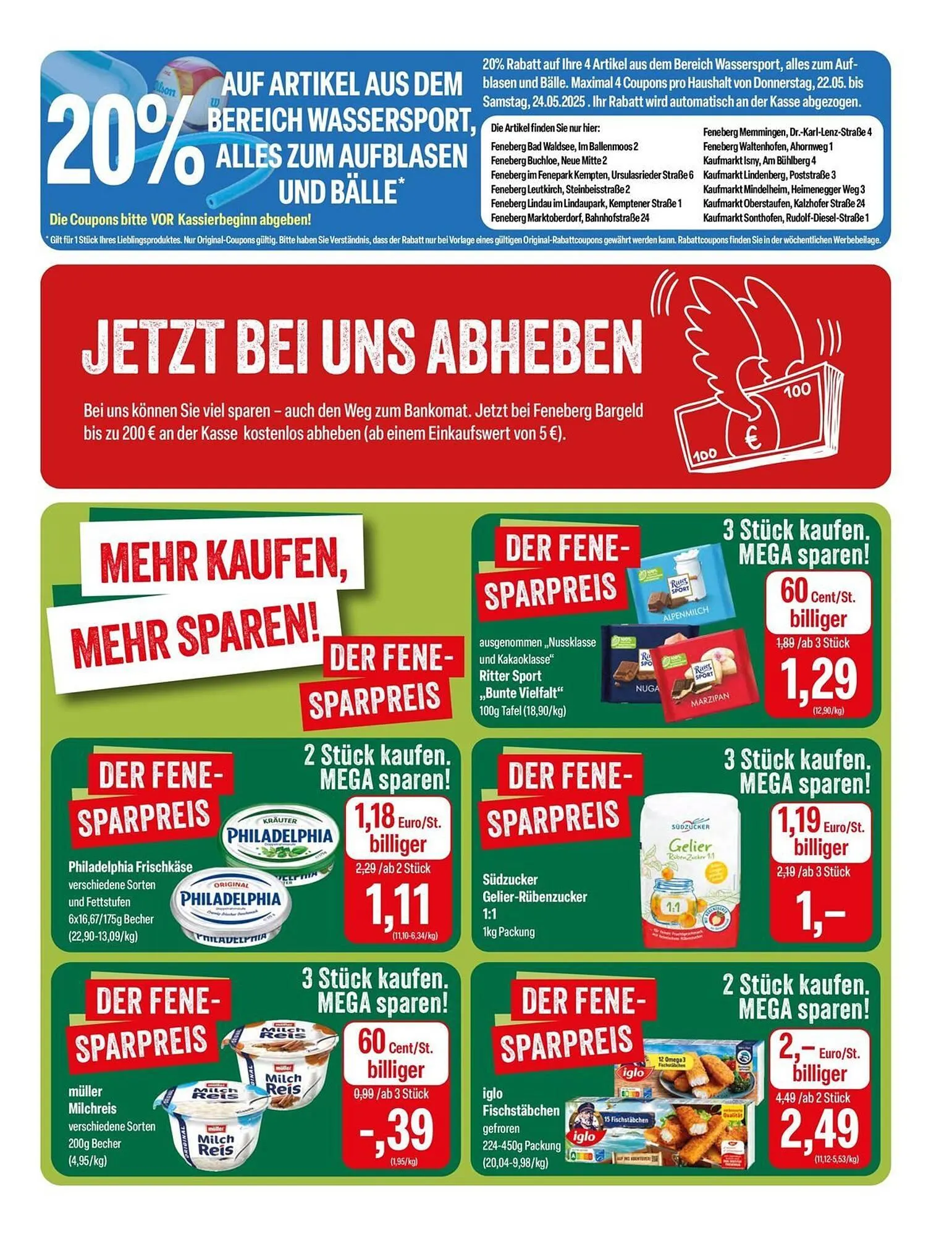 Feneberg Prospekt von 22. Mai bis 24. Mai 2025 - Prospekt seite 15