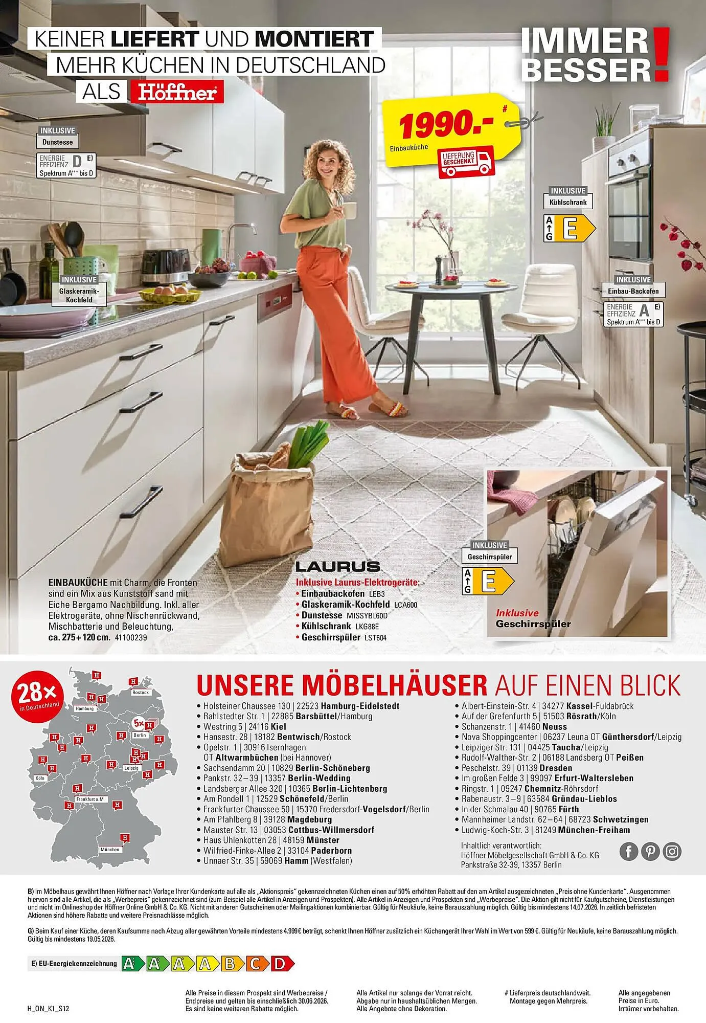 Höffner Prospekt von 6. Mai bis 19. Mai 2026 - Prospekt seite 12