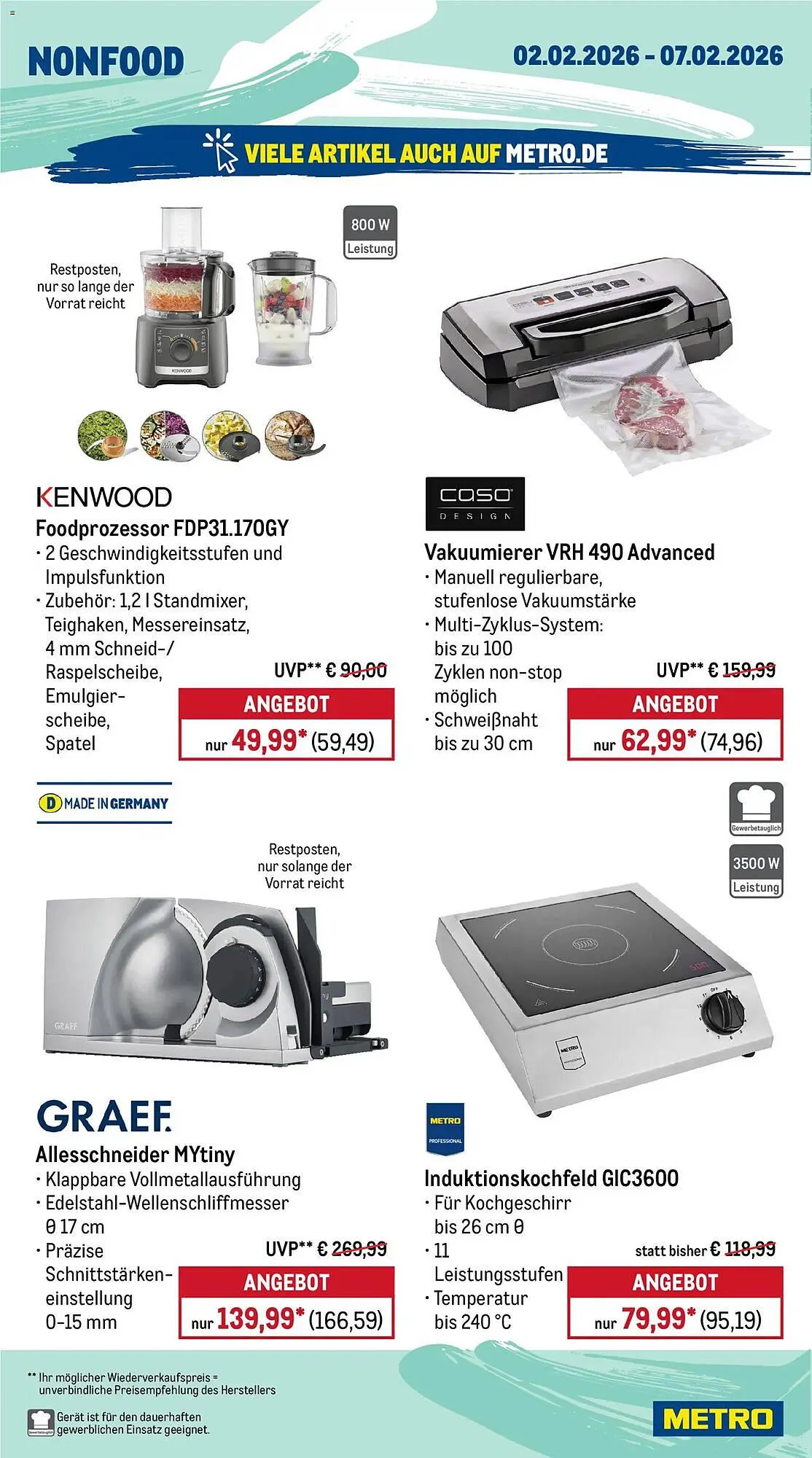 METRO Prospekt von 2. Februar bis 7. Februar 2026 - Prospekt seite 21