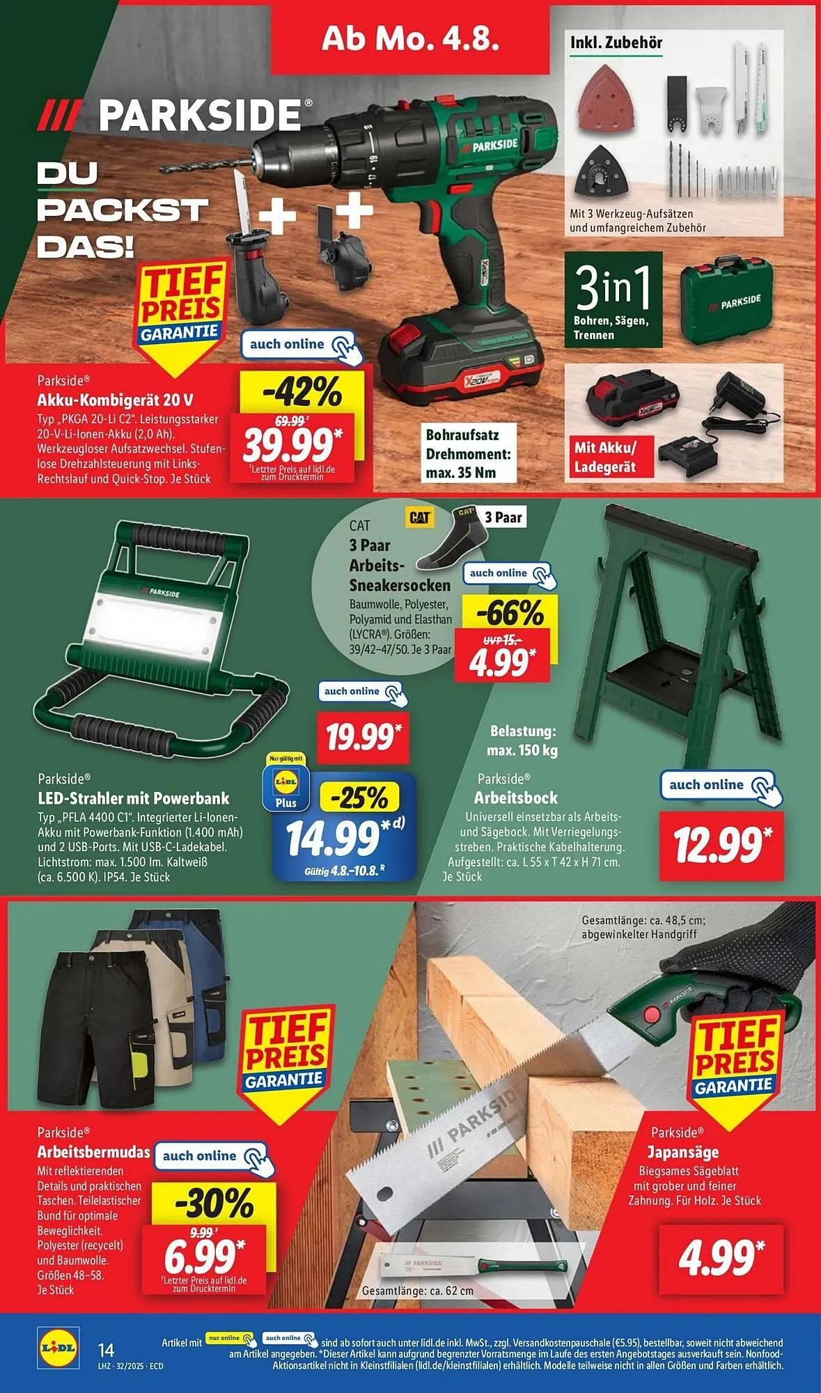 Lidl Prospekt von 4. August bis 10. August 2025 - Prospekt seite 22