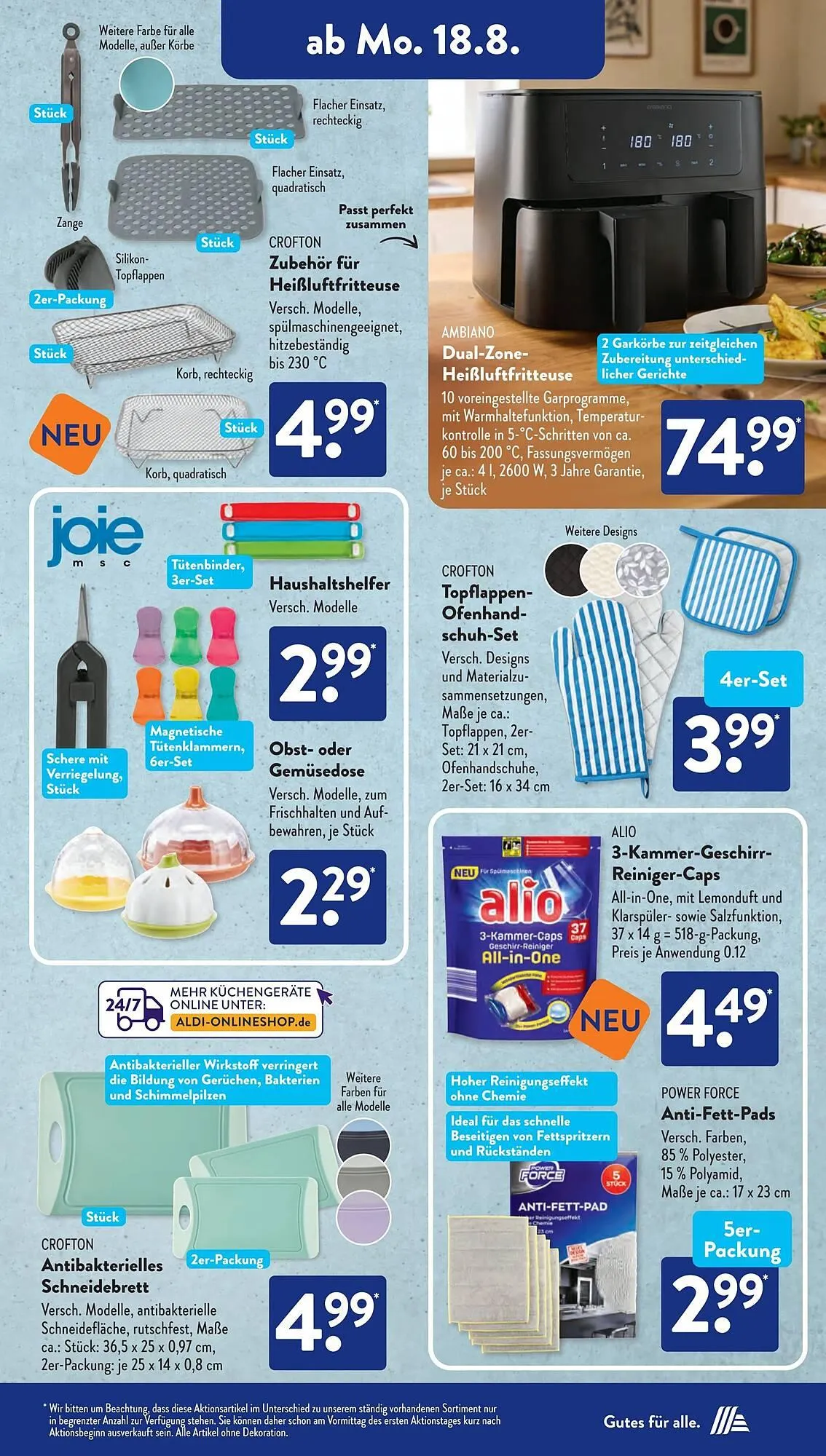 Aldi Süd Prospekt von 18. August bis 24. August 2025 - Prospekt seite 3