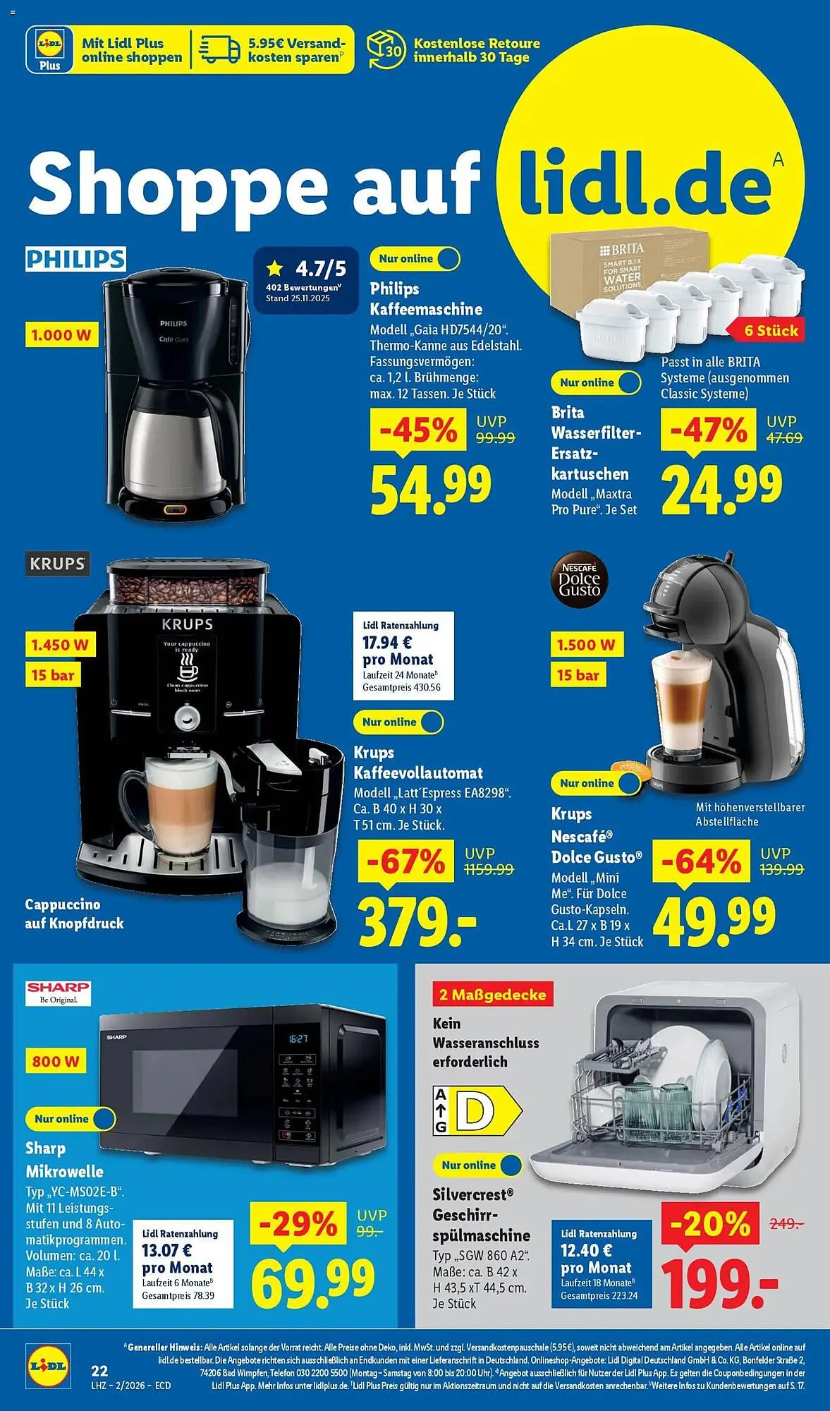 Lidl Prospekt von 5. Januar bis 10. Januar 2026 - Prospekt seite 14