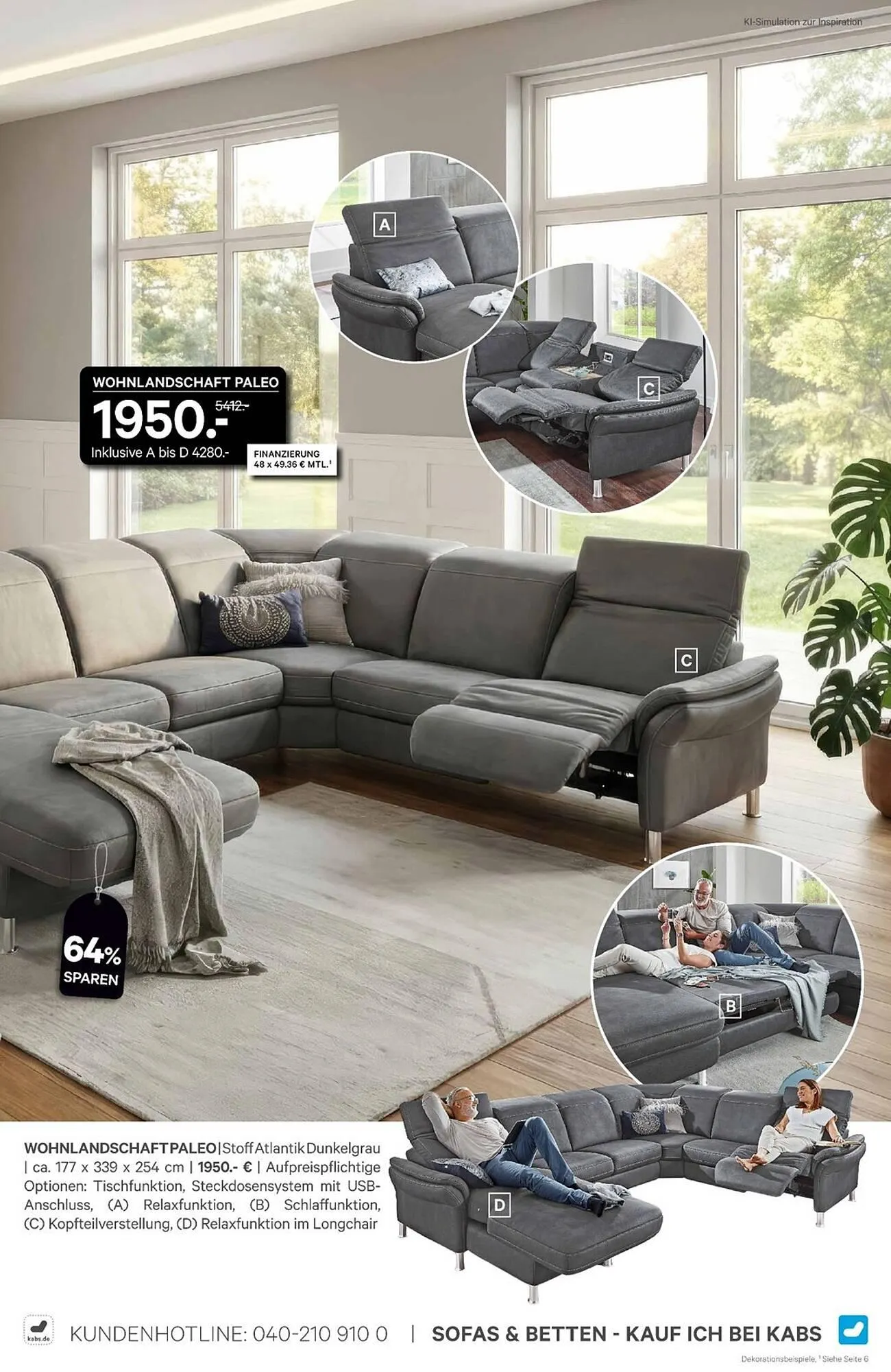 Kabs Polsterwelt Prospekt von 30. Januar bis 5. Februar 2026 - Prospekt seite 27