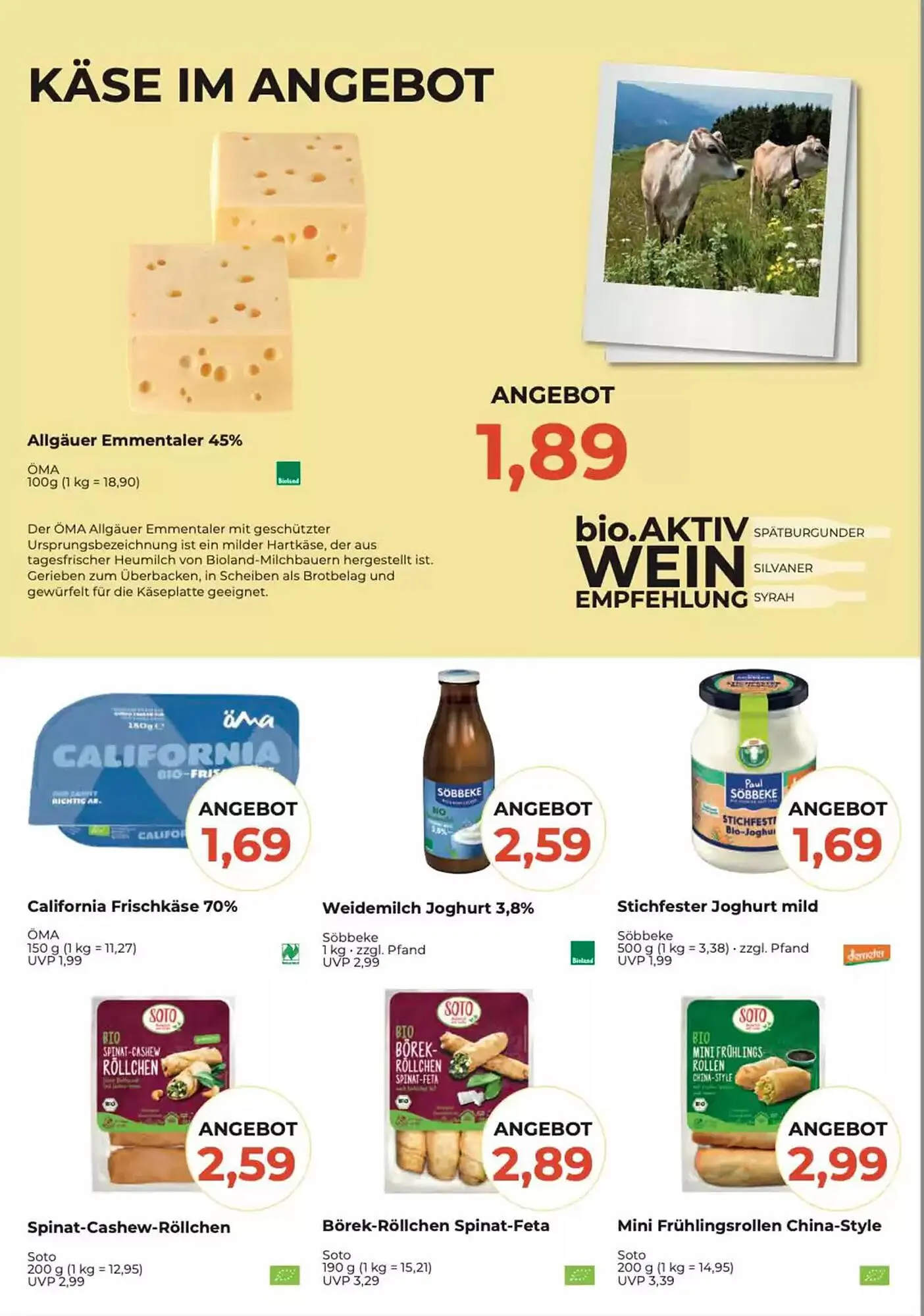 Pro Biomarkt Prospekt von 10. Januar bis 22. Januar 2025 - Prospekt seite 3