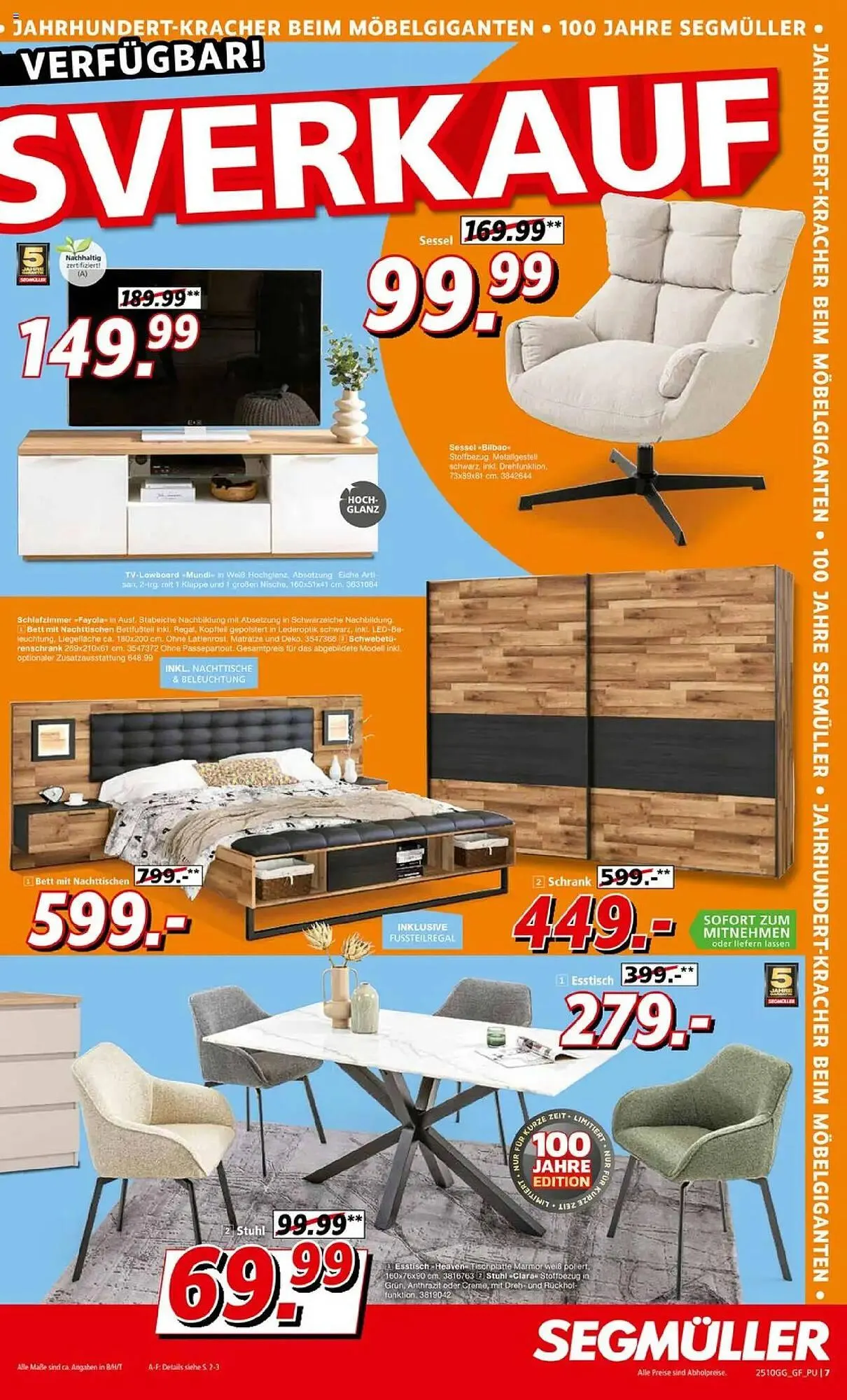 Segmüller Prospekt von 20. September bis 11. Oktober 2025 - Prospekt seite 7