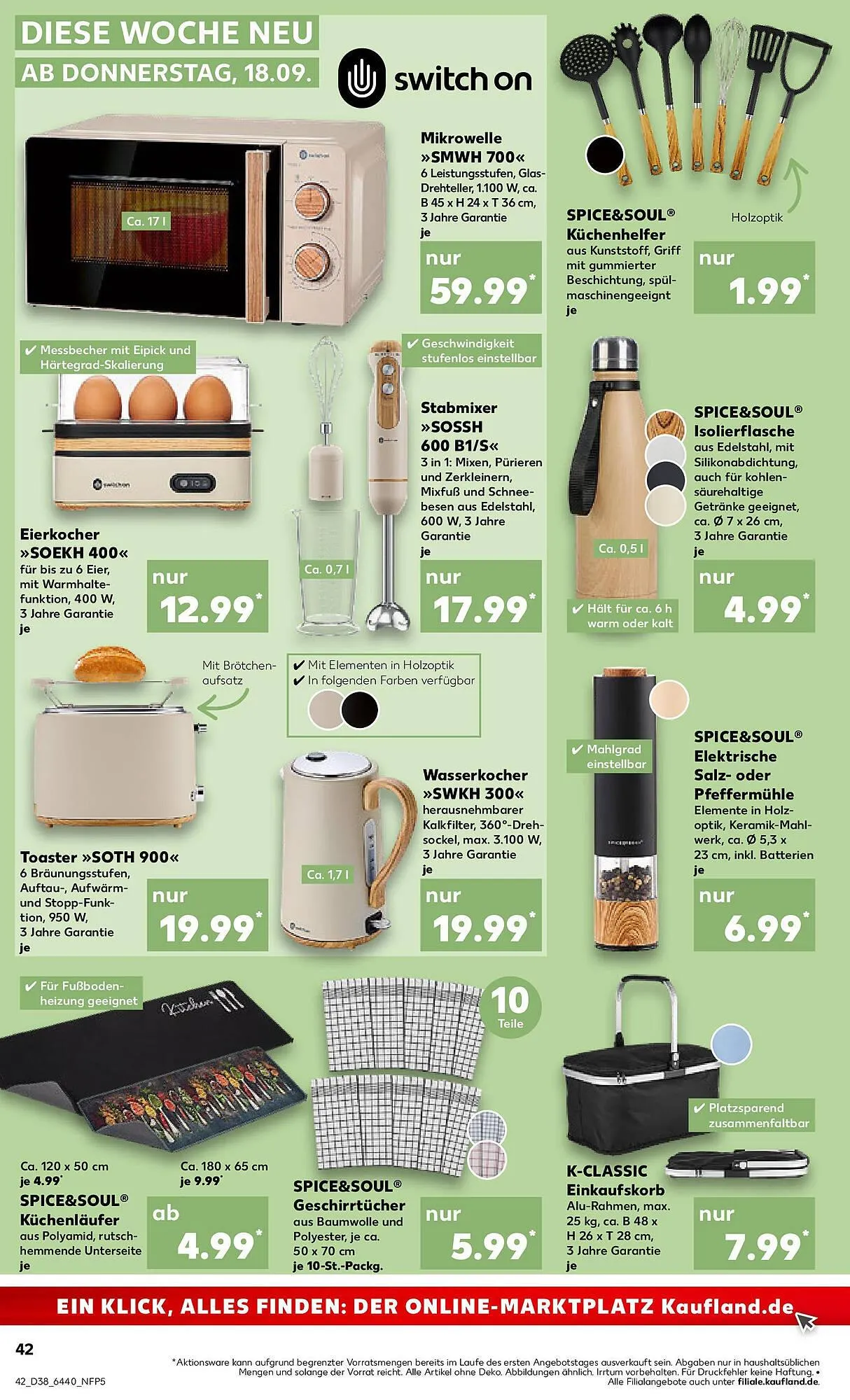 Kaufland Prospekt von 21. September bis 24. September 2025 - Prospekt seite 42