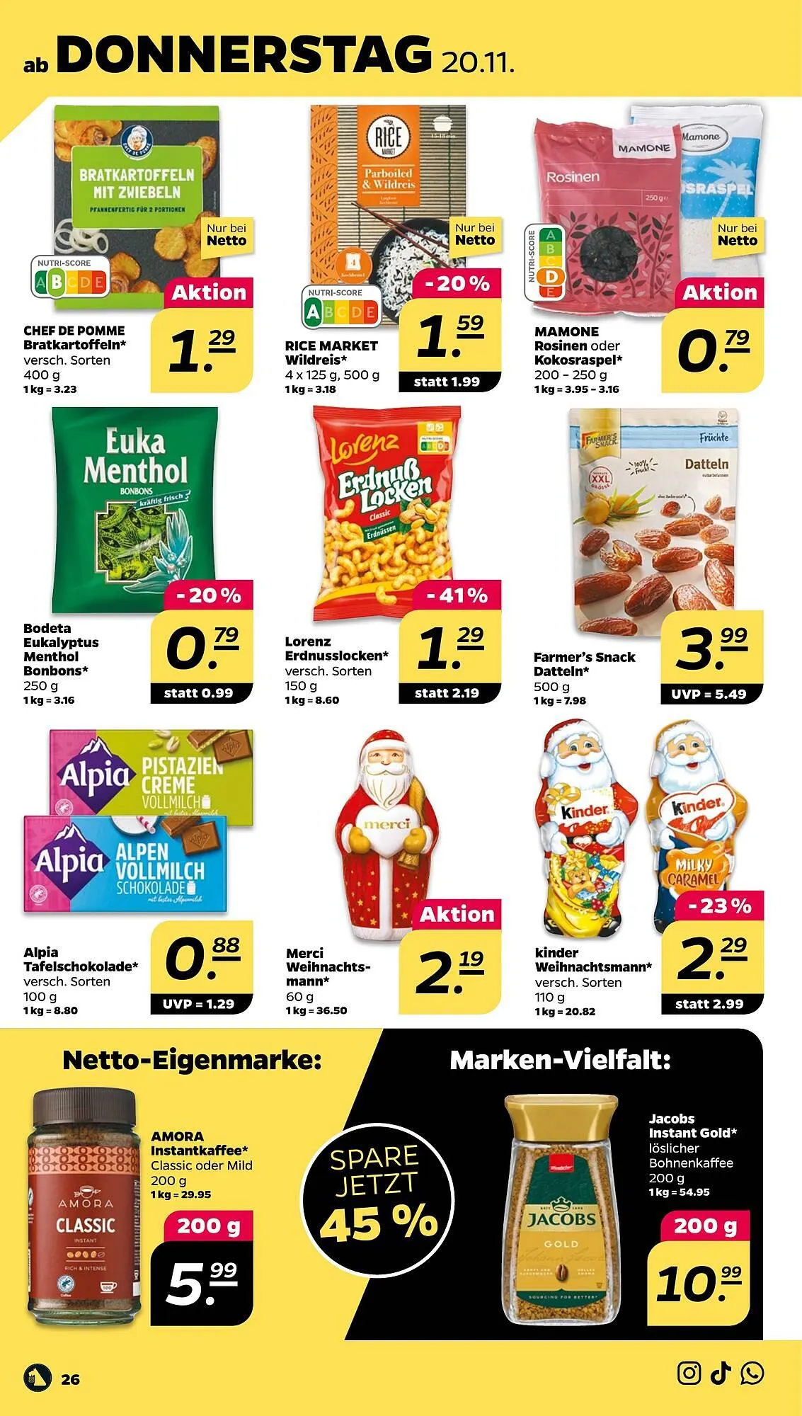 NETTO Prospekt von 17. November bis 22. November 2025 - Prospekt seite 28