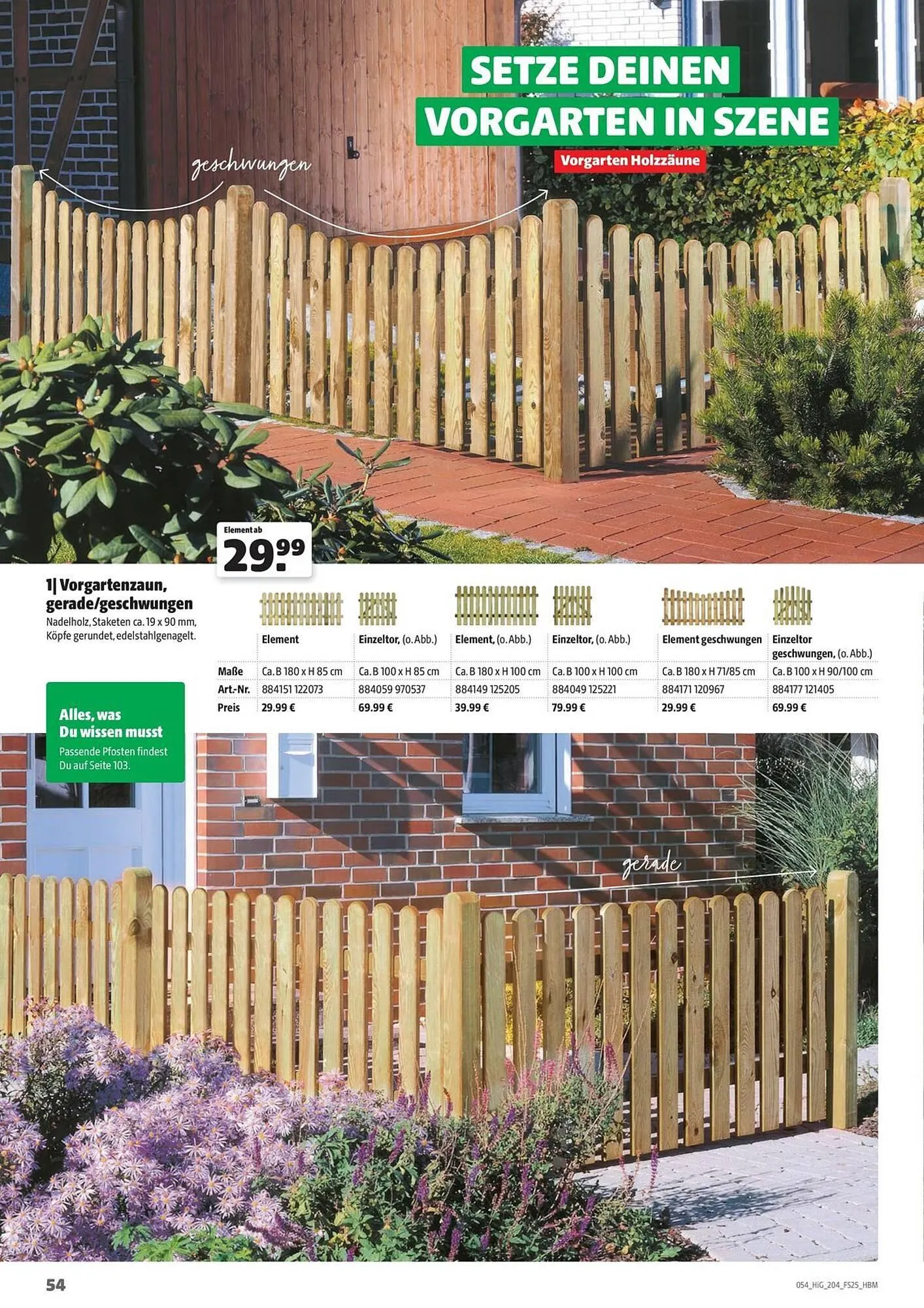 Hagebau Prospekt von 19. September bis 31. Dezember 2025 - Prospekt seite 54