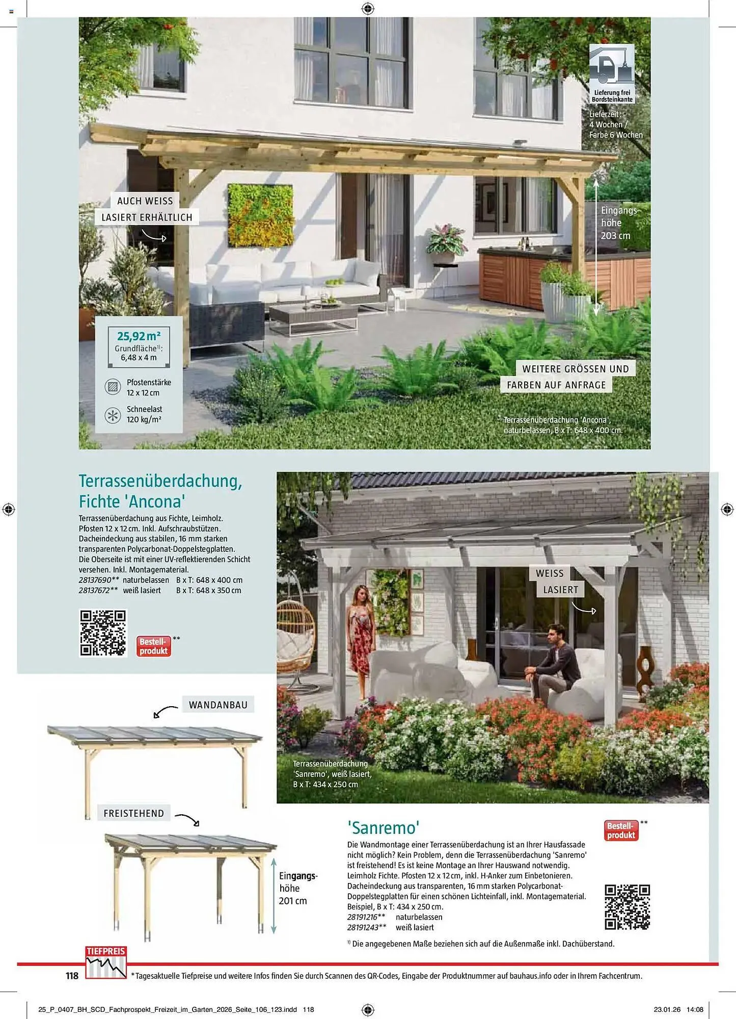 Bauhaus Prospekt von 2. März bis 30. Juni 2026 - Prospekt seite 118